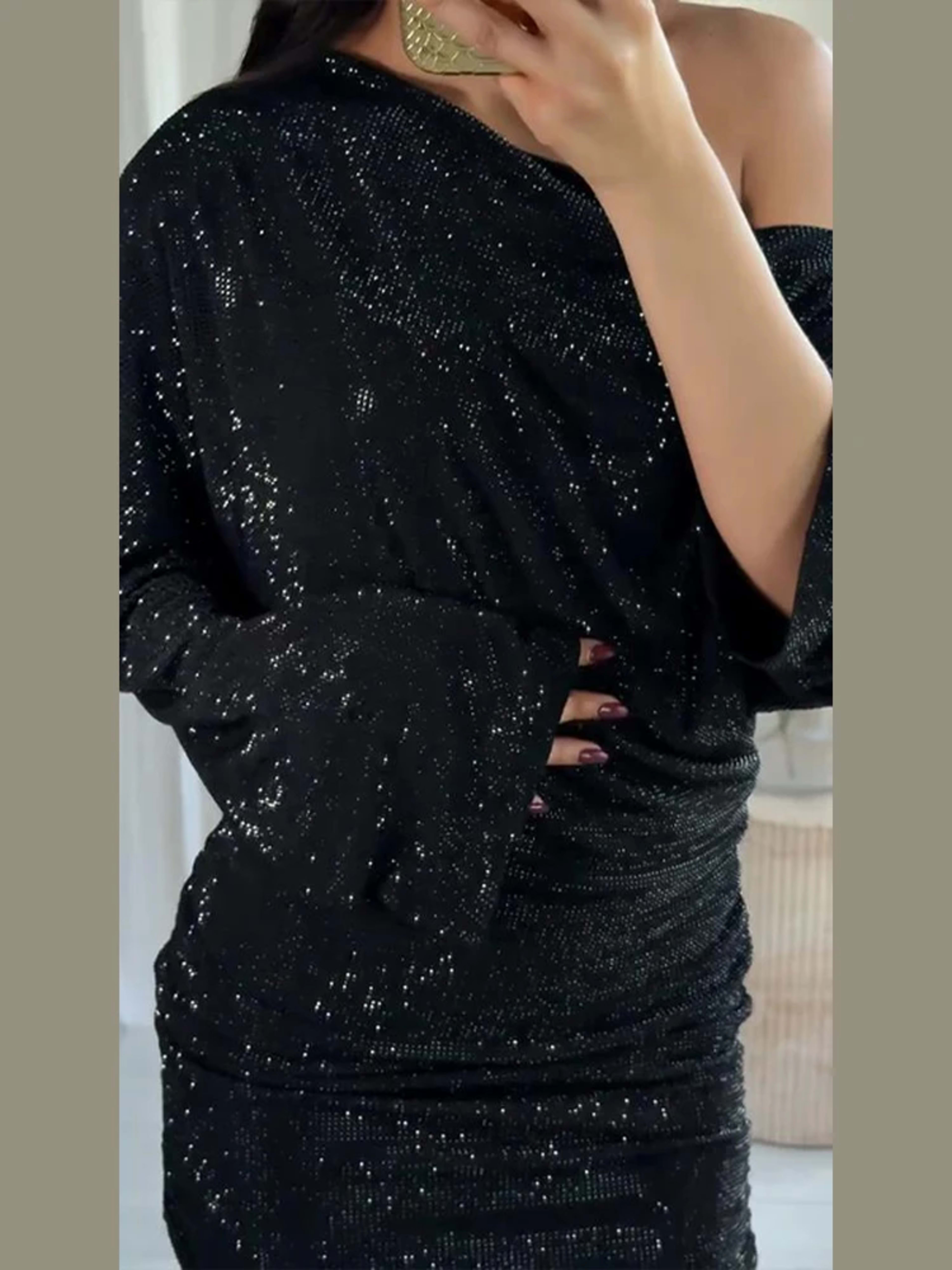 Women's Dresses Elegant Party Dresses Rhinestone Draped Sleeveless Mini Dress Sexy Outerwears Bodycon Formal Gown Woman  5