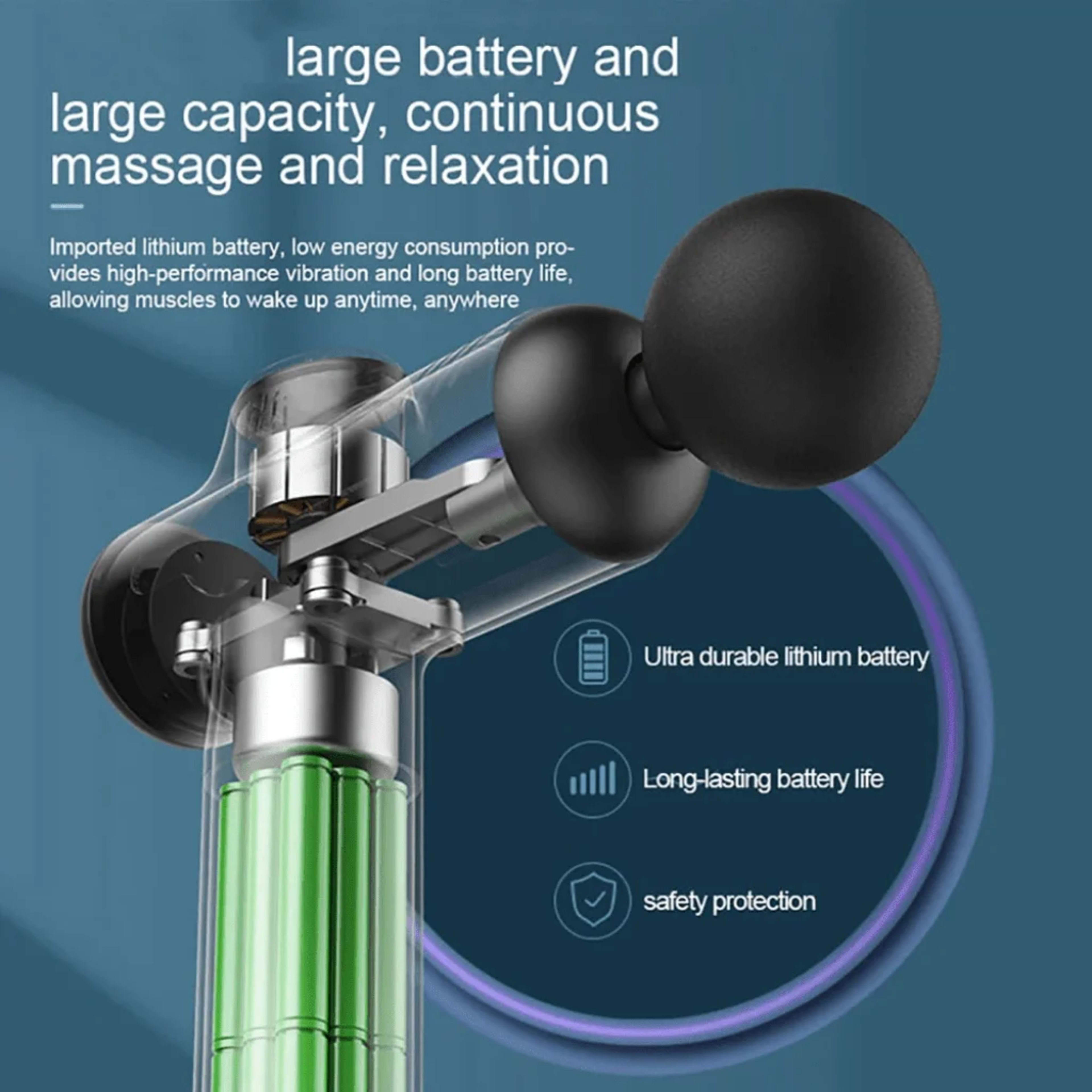 99 Speed Professional Muscle Massage Gun Massager Massager for Neck and Back Massage Instrument Dropshipping Fitness Equ 3