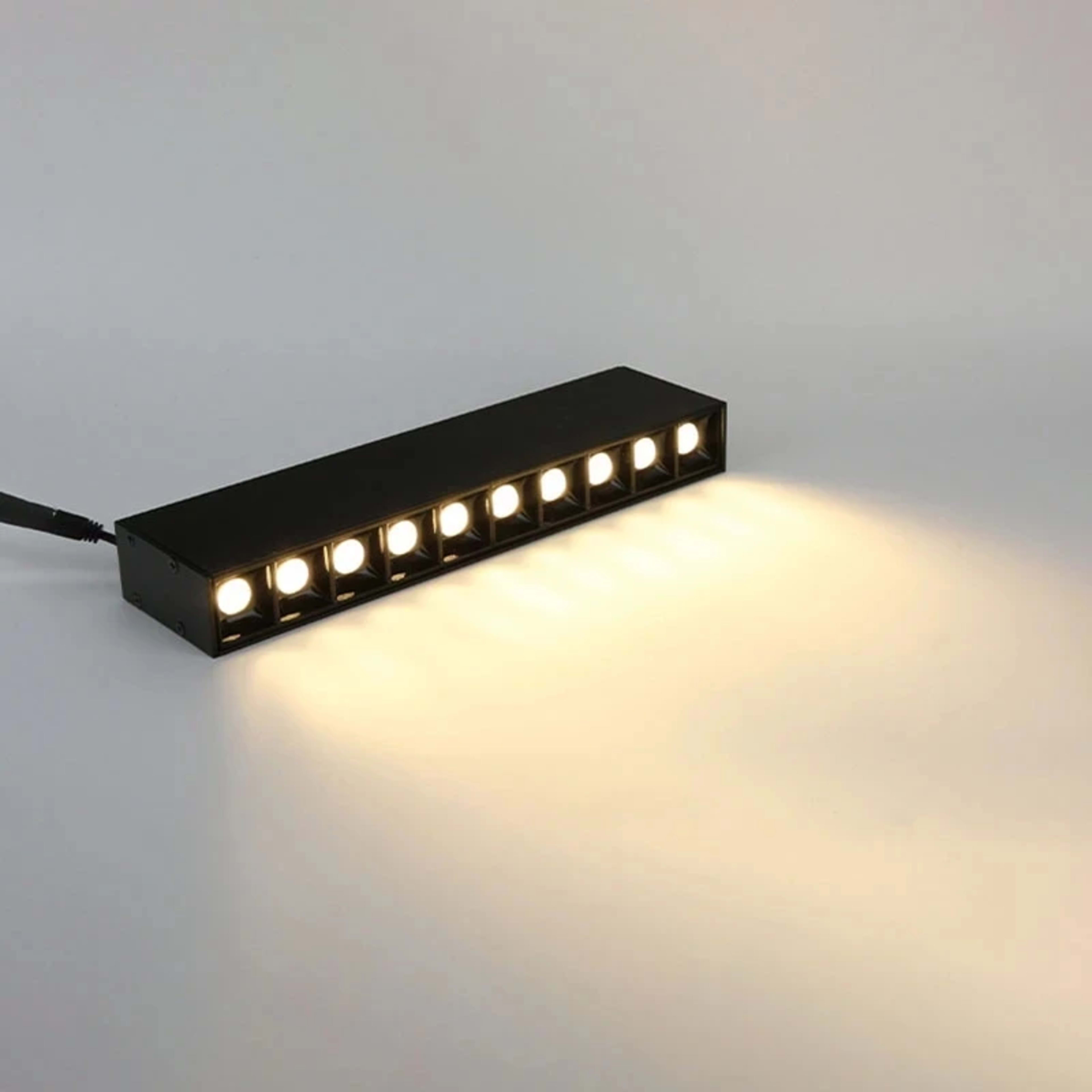 LED Long Ceiling Lamp Dimmable Line Light Fixture 40W Office Living Room Bedroom Home Decoration COB Spot Lamps Indoor L 5