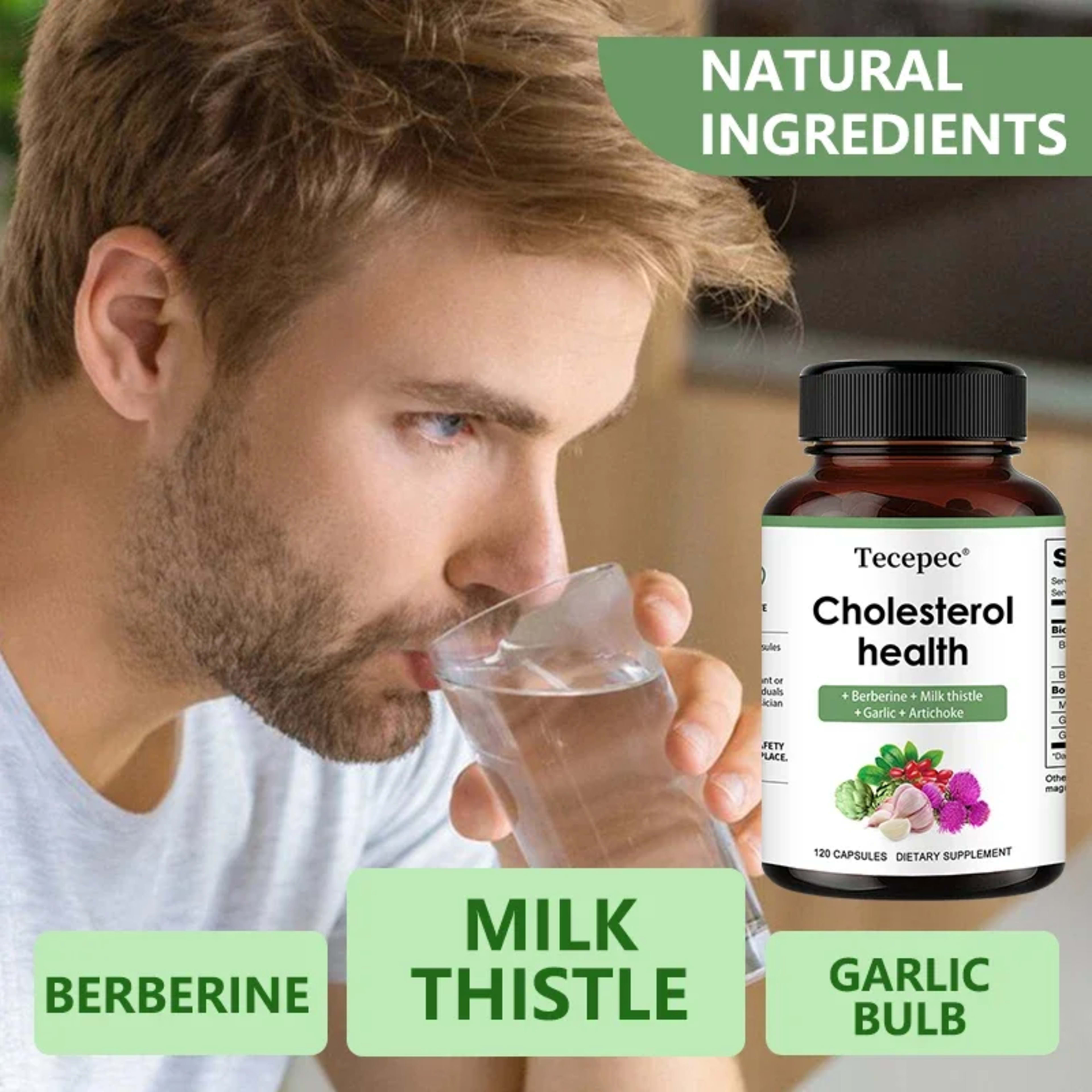Cholesterol Supplements - Improves Blood Circulation, Supports Cardiovascular Health, and Strengthens The Immune System 6