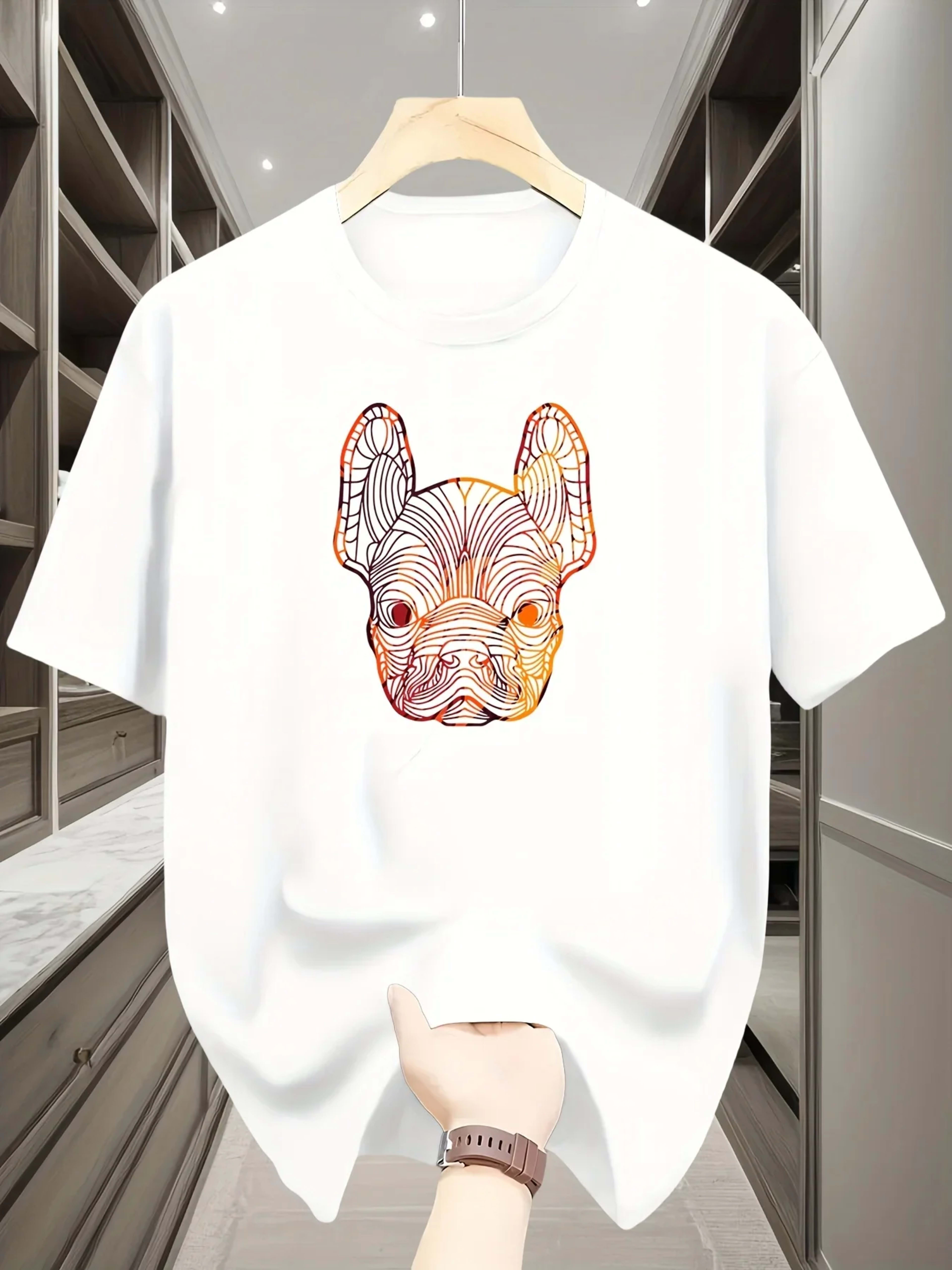 Mens Clothes Beach Tee Shirt Graphic T-Shirts Men Tshirt For Men Ropa Hombre French Matador Print Short Sleeved Round Ne 7