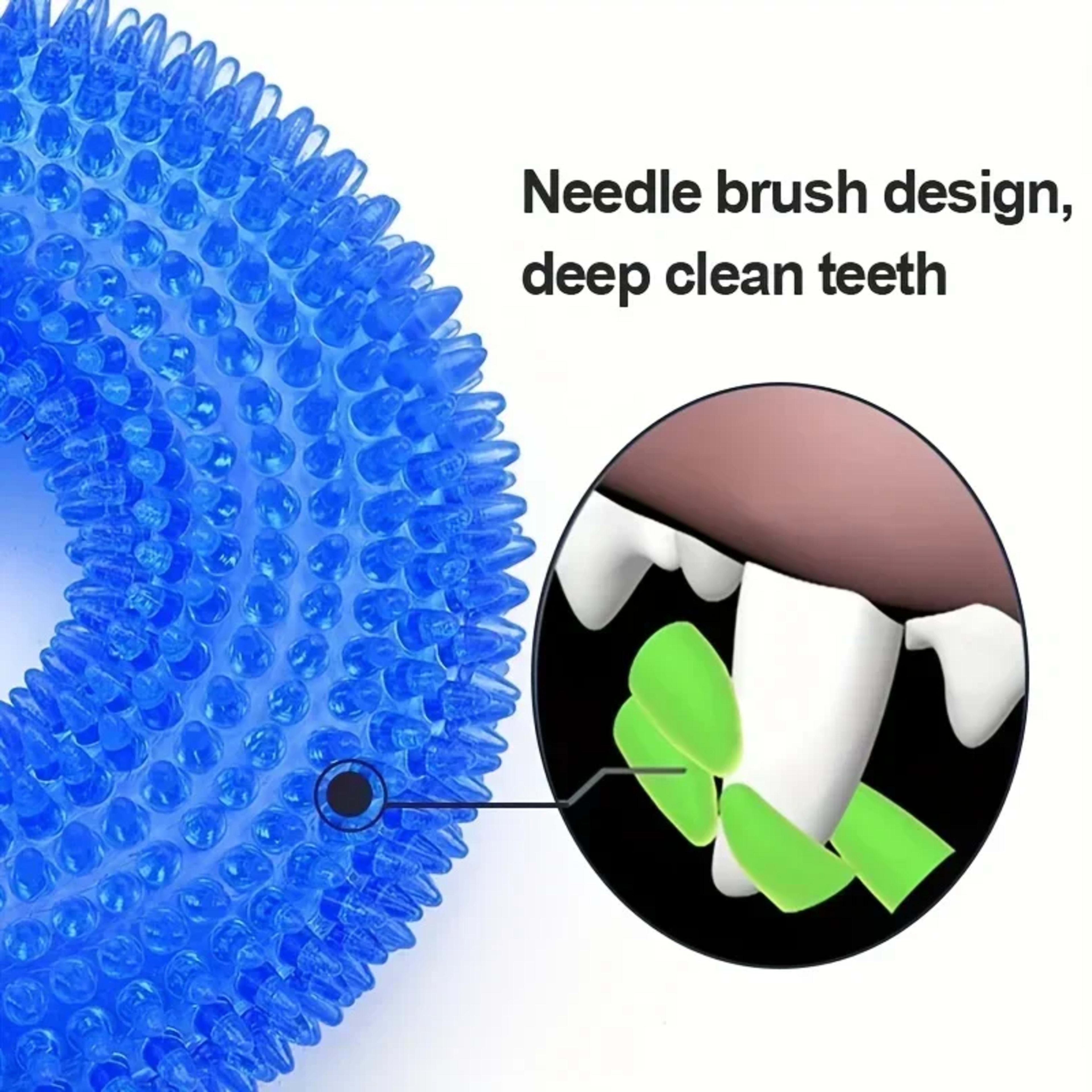 Dog toy sound balls are suitable for pets to resist biting, squeezing, chewing, gripping, and grinding their teeth 5