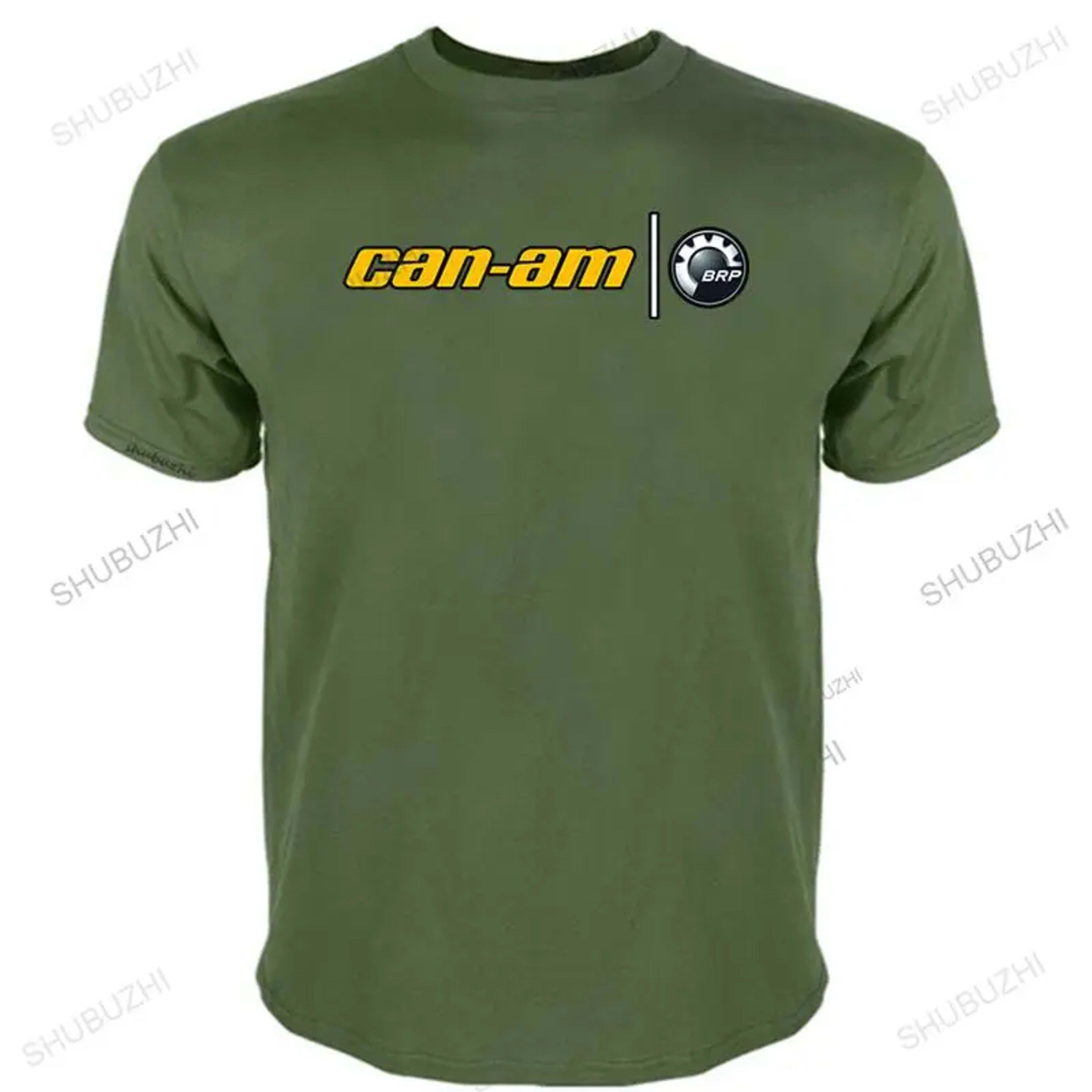 Men T shirt Fashion Classics Can Am Logo s Black T Shirt Printed Funny Graphic Tee Shirt Round Neck Tops women short sle 8