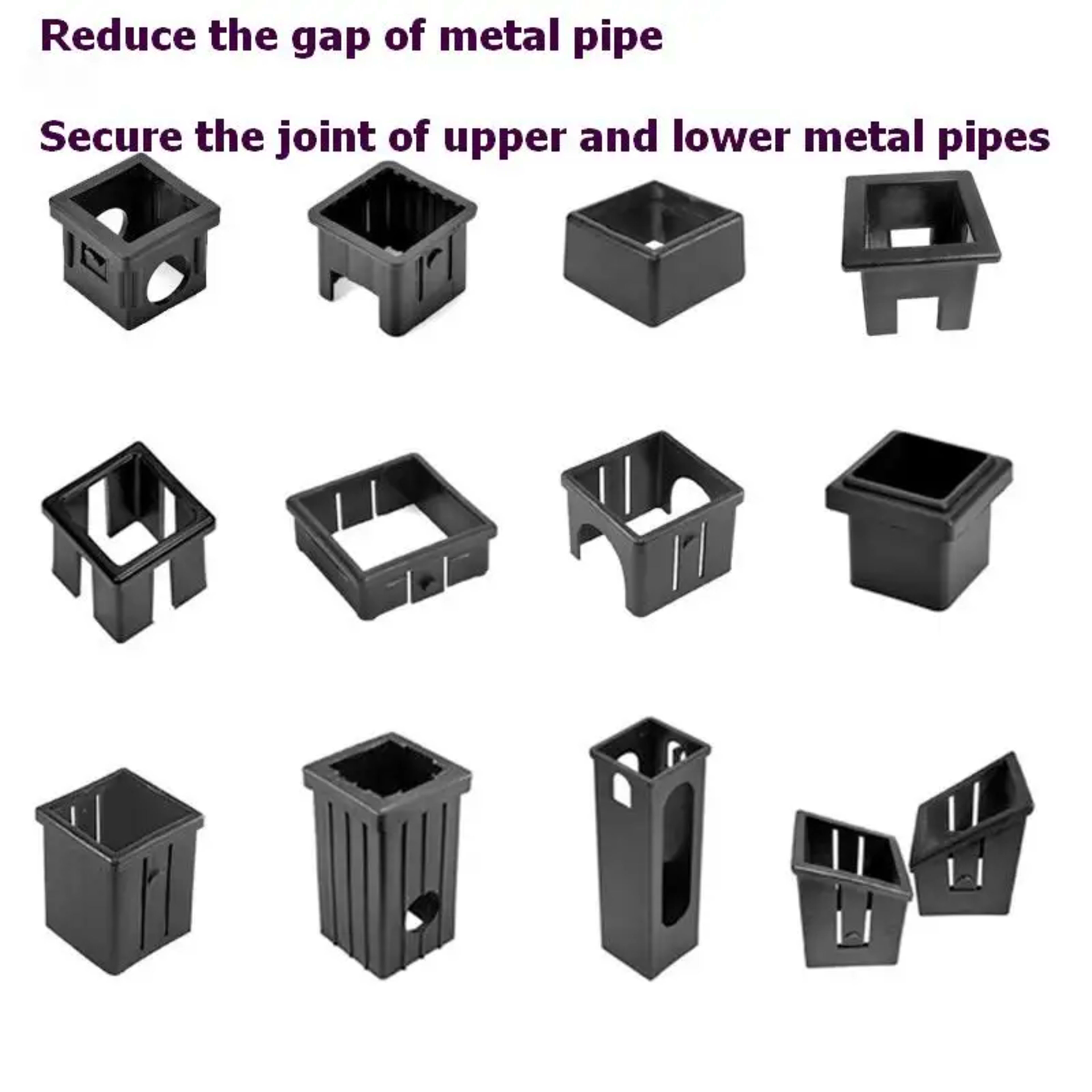 Fitness Equipment Accessories PE Hollow Plastic Sleeve Metal Pipe Sliding Sleeve Isolation Sleeve Hollow Bushing Liner