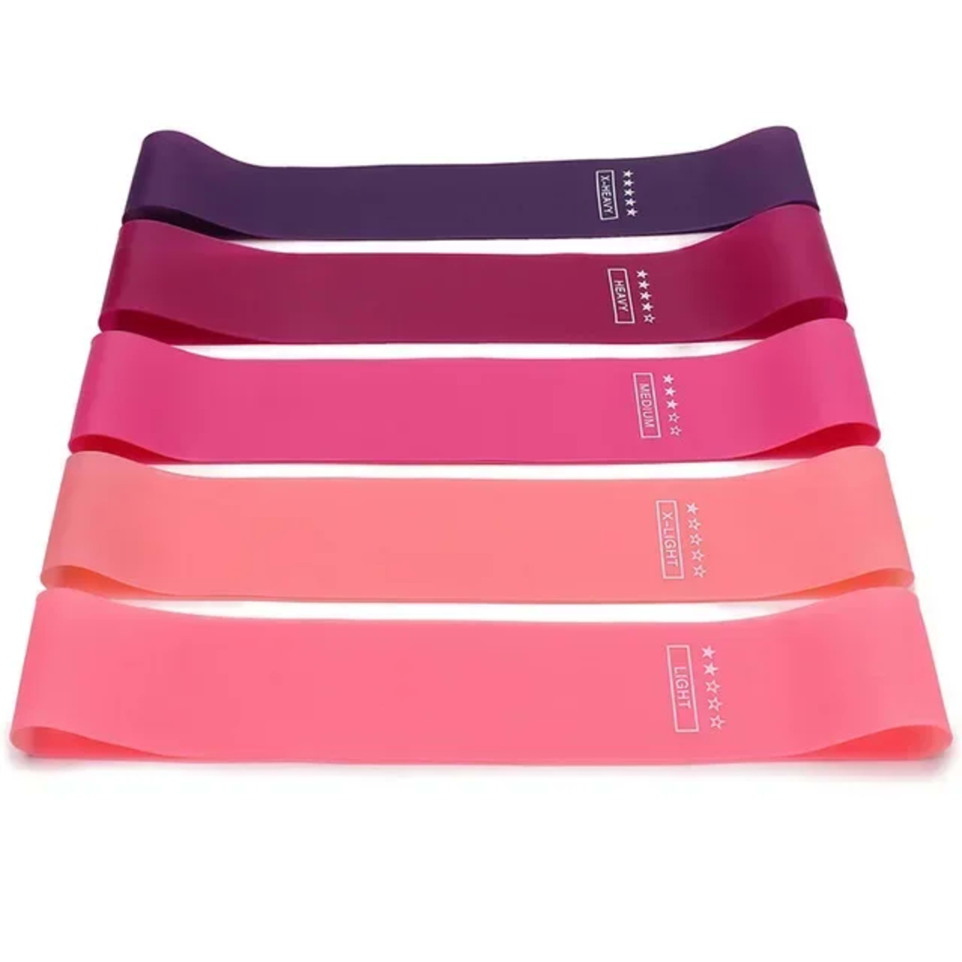 Portable Fitness Workout Equipment Rubber Resistance Bands Yoga Gym Elastic Gum Strength Pilates Crossfit Women Weight S 5