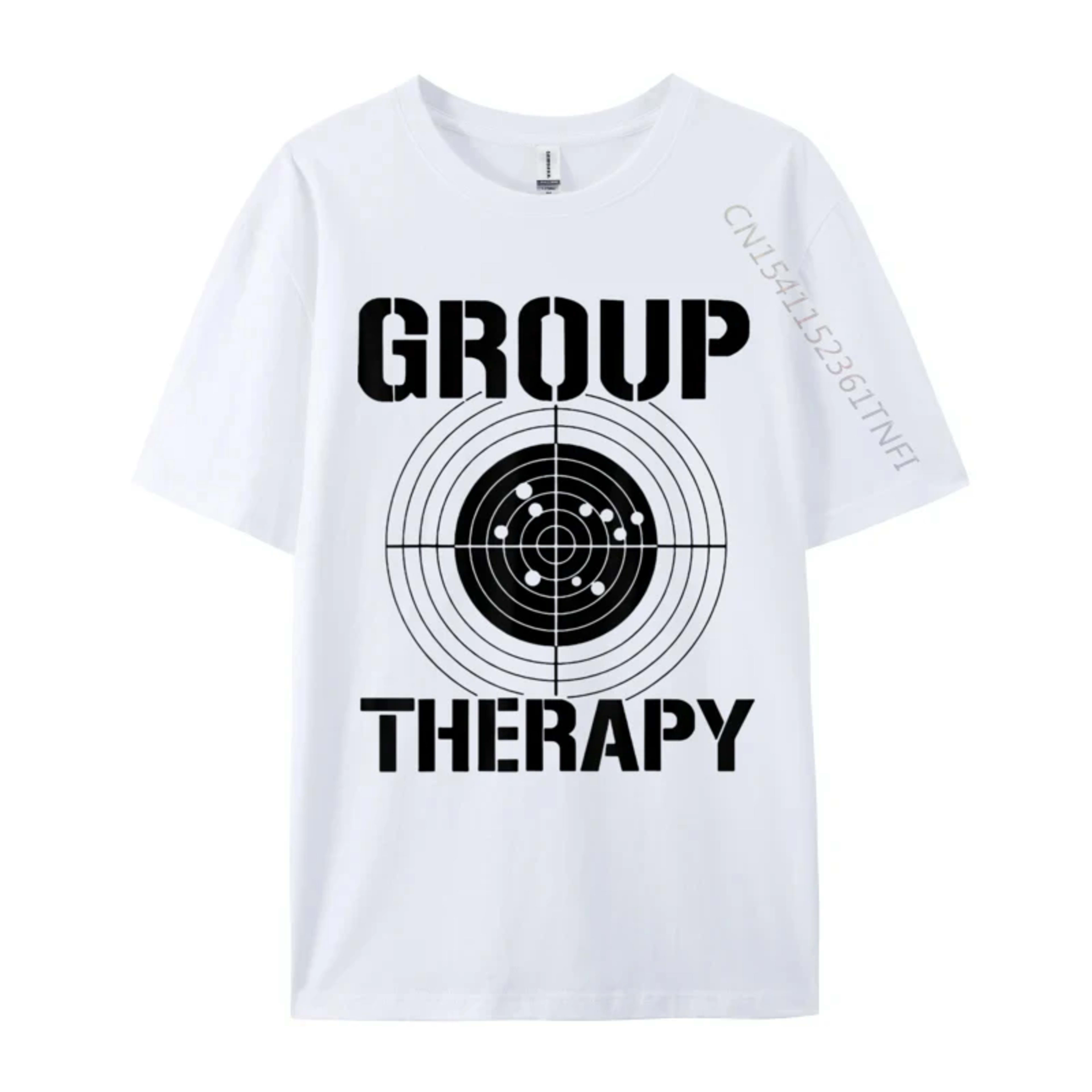 Men T-shirts Group Therapy Casual T-Shirt Retro Normal Cotton Men Tops Tees Casual Clothing Shirt Top Quality 8