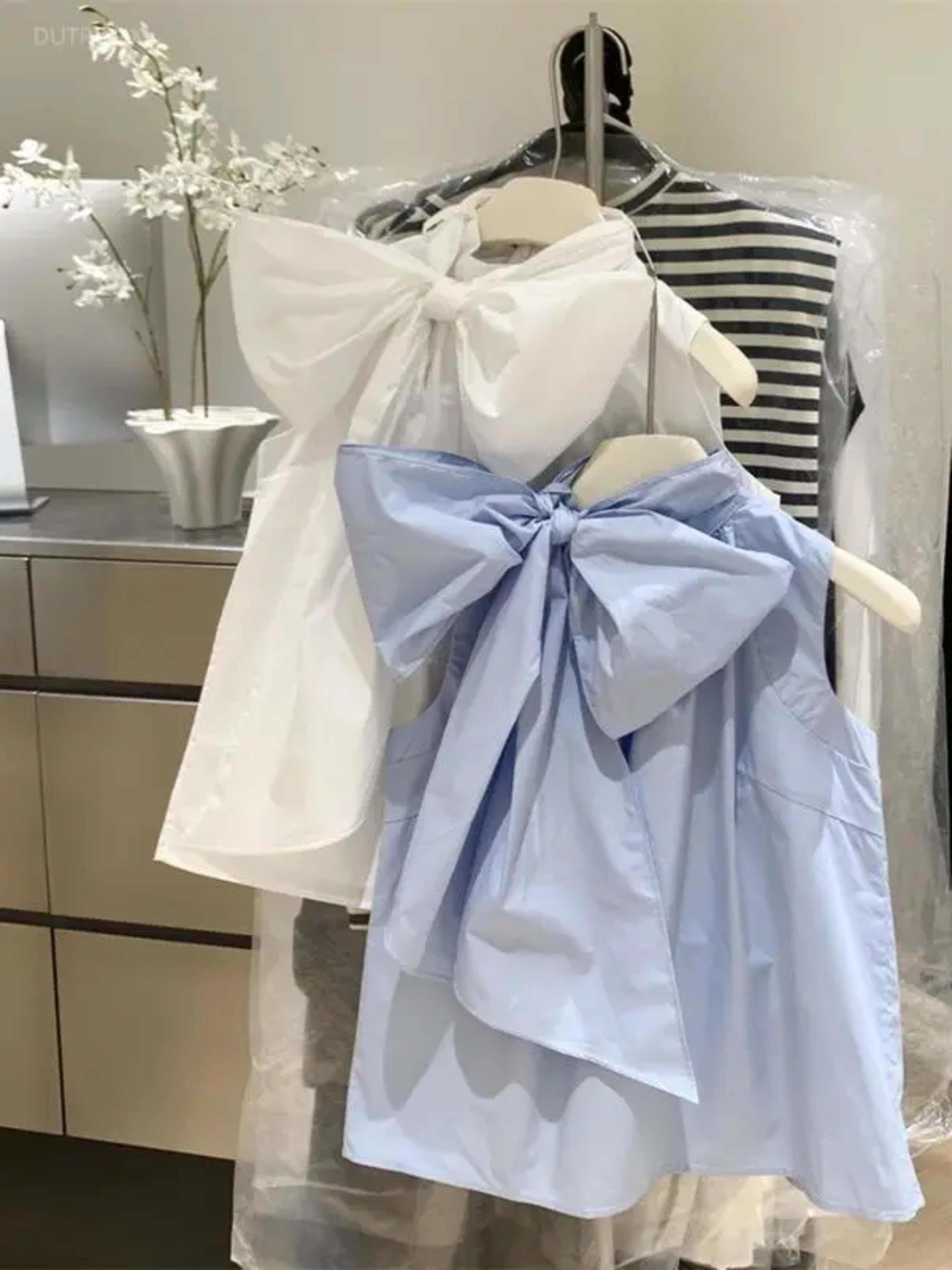 White Blouse For Women 2026 Blusas Mujer Bandage Bow Sleeveless Loose Shirts Fashion Sweet Summer Blouses Tops Female 1