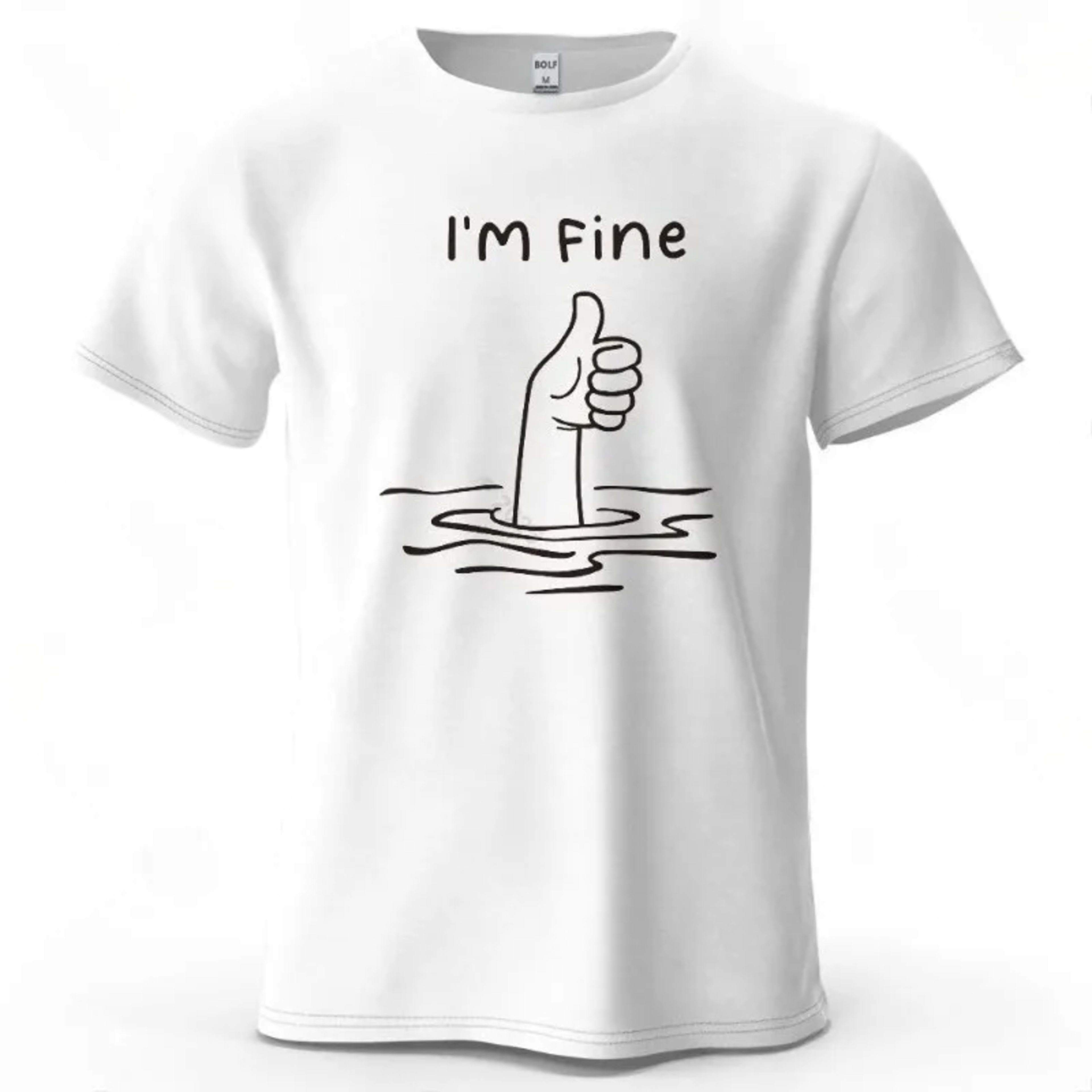 Men T-Shirt 100% Cotton Oversized Minimalist Cartoon Graphic fashion Streetwear Breathable Fabric Simple Stylish Style T 7