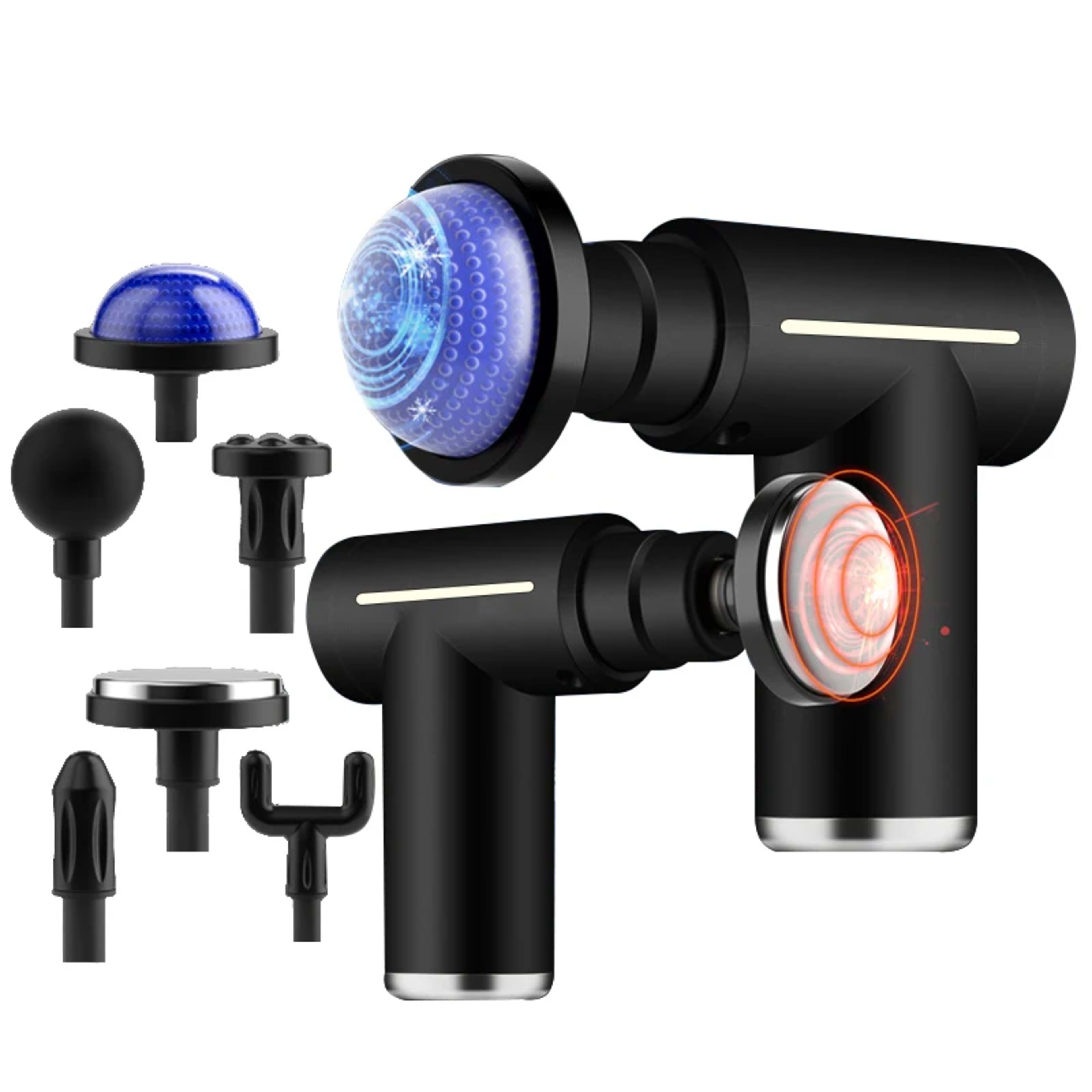 Professional Level Muscle Massage Gun Relaxation Intelligent Exercise Fitness Massager Cold And Hot Compress Fascia Gun  1