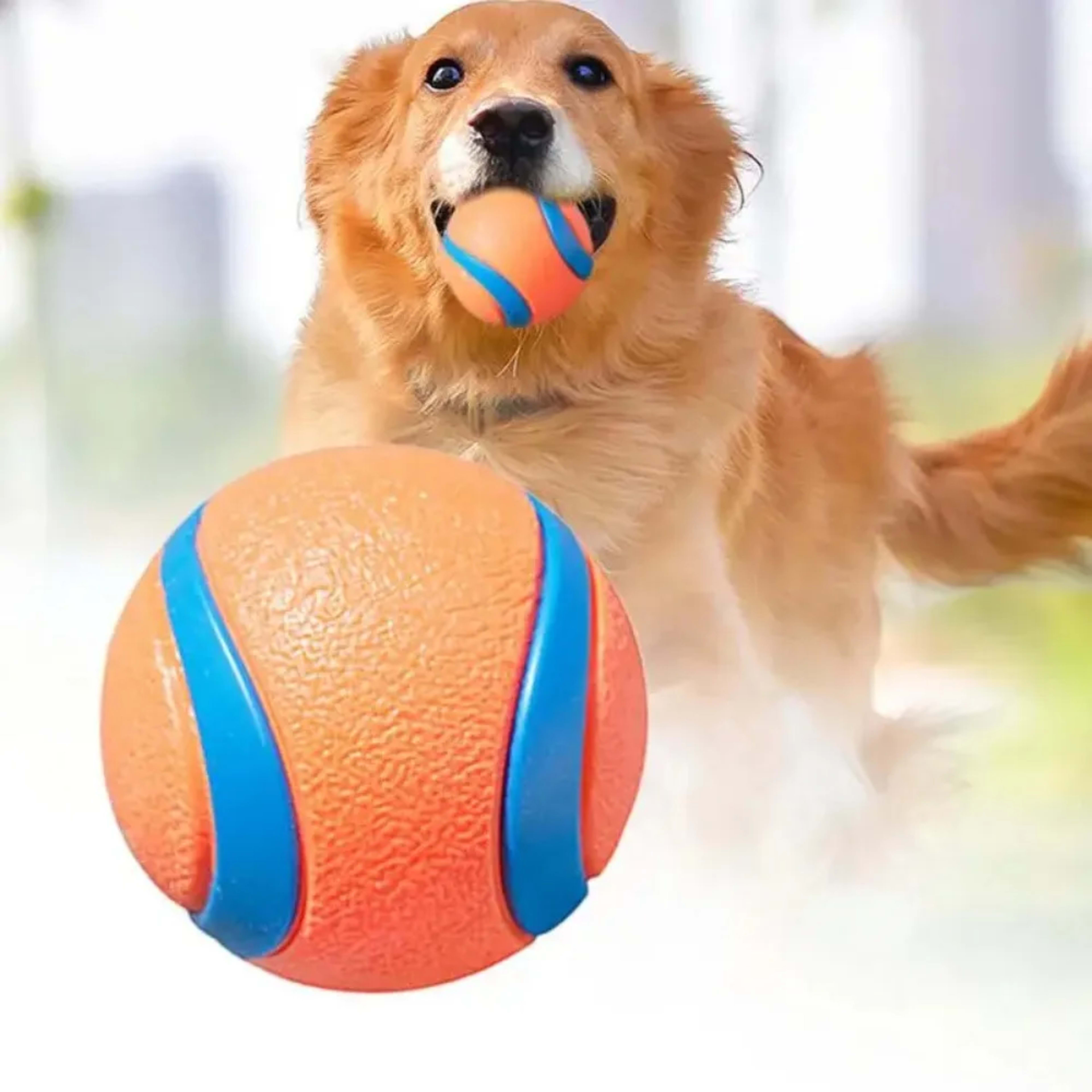 Dog Toy Ball Dog Fetch Ball Toy Tough Pet Ball Puppy Chew Toy Solid Elastic Jumping Ball Pet Accessories For Large Mediu 1
