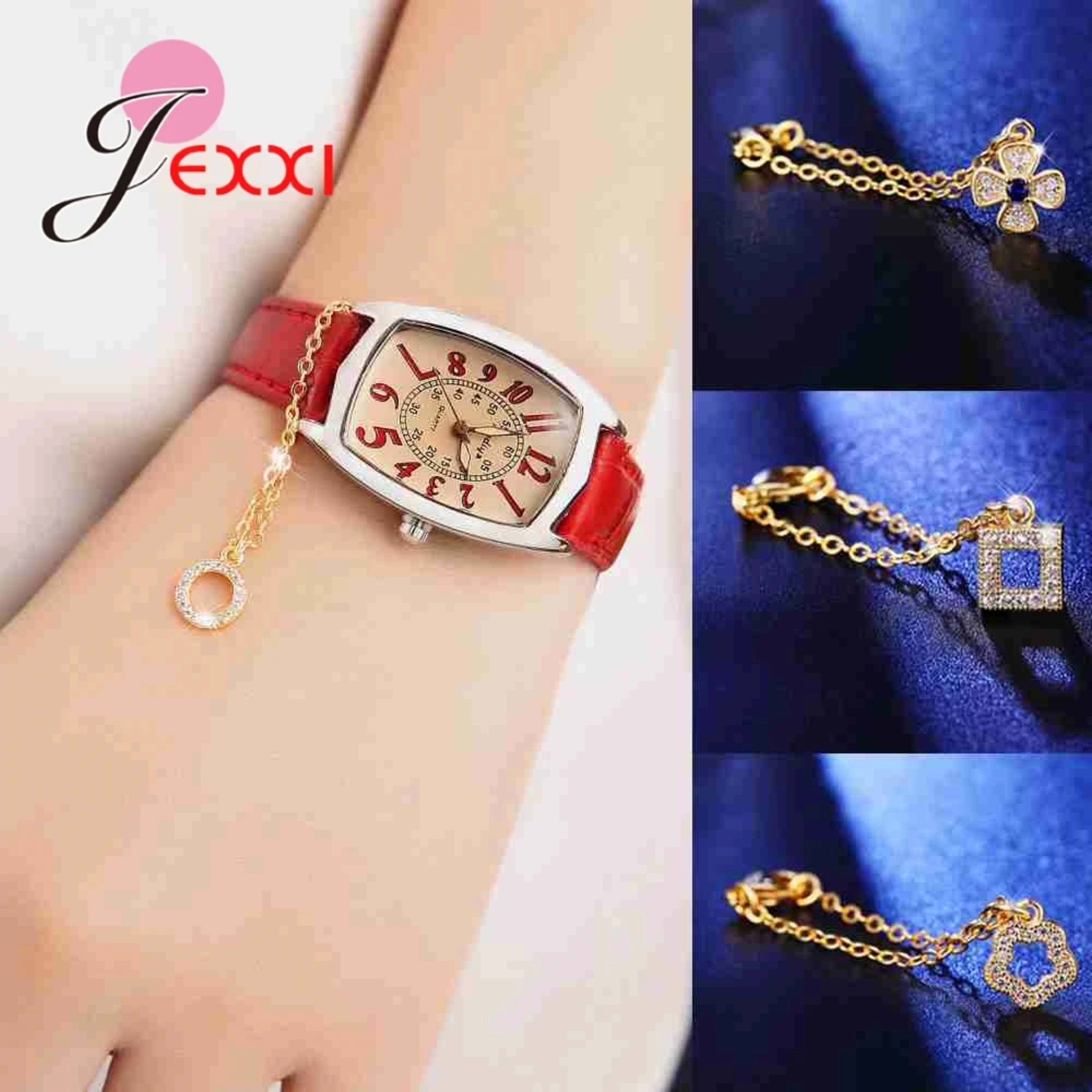 Wide Use Jewelry For Women 925 Sterling Silver Collection With Watch Necklace Bracelet Beautifully Gift For Female Acces