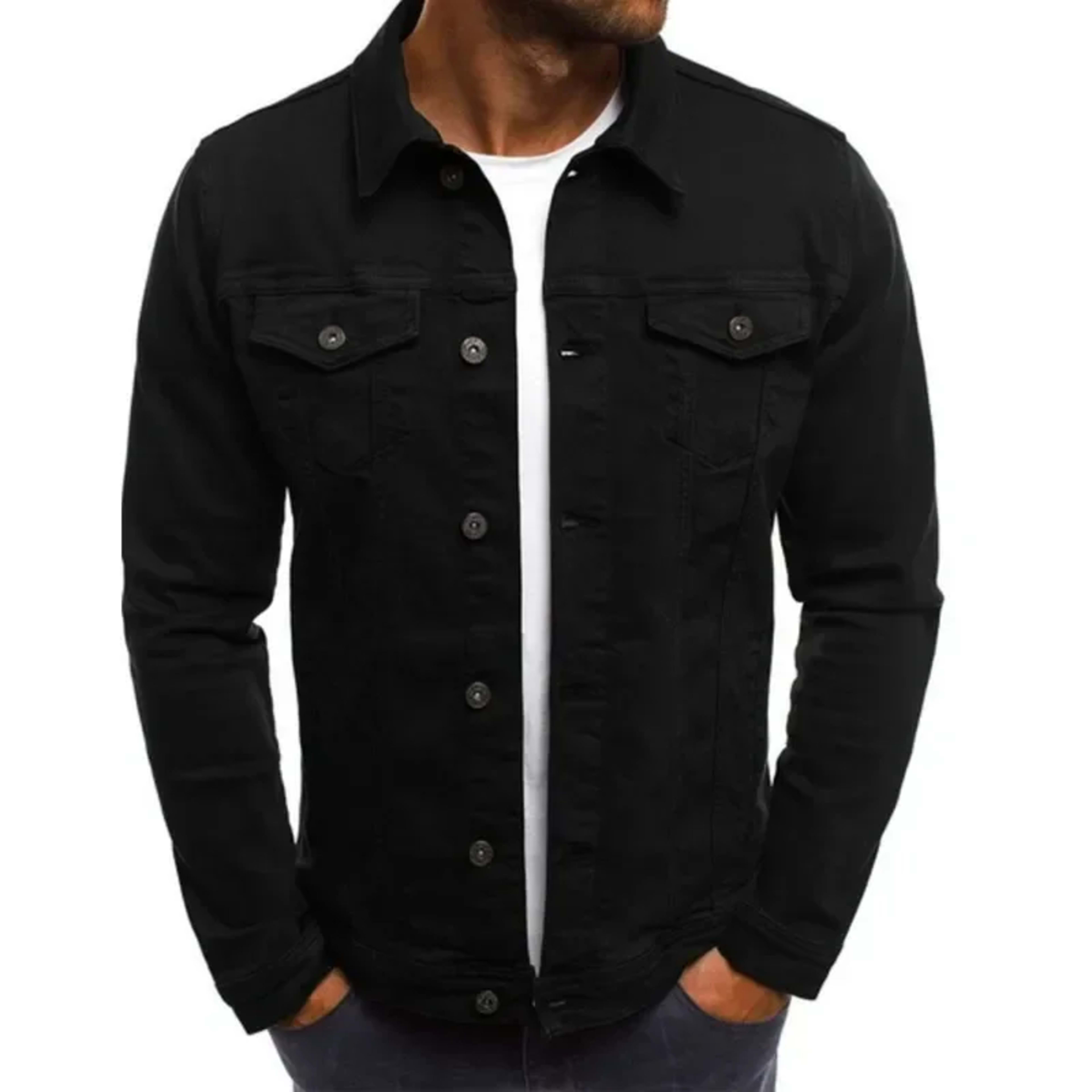 Men's Denim Jackets Streetwear Casual Cotton Classic Slim Jeans Coat Male Clothes Cowboy Jacket Ropa Para Hombre 2