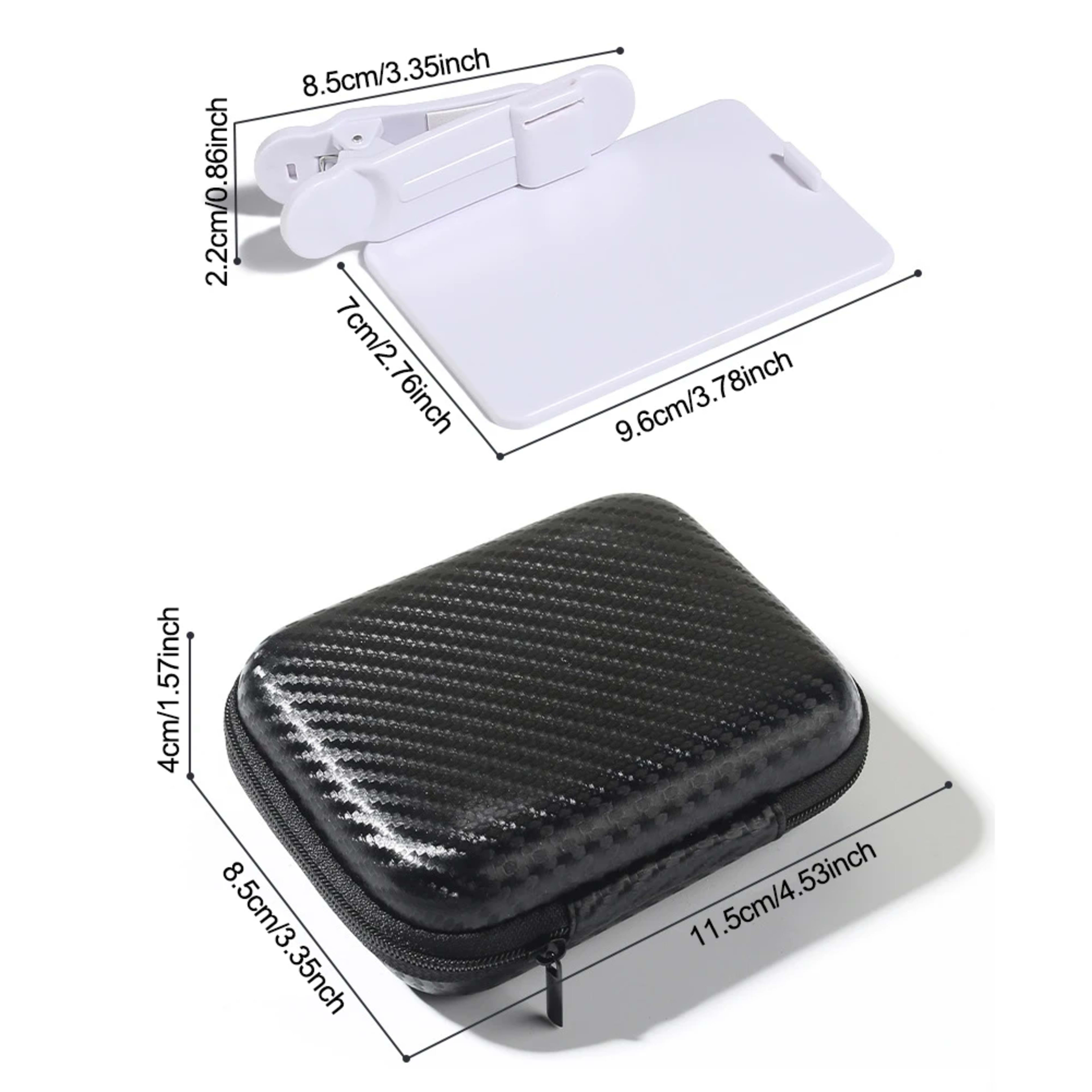 Universal Phone Reflection Photography Tool Travel Camera Mirror Attachment Outdoor Selfie Clip Phone Accessories 5