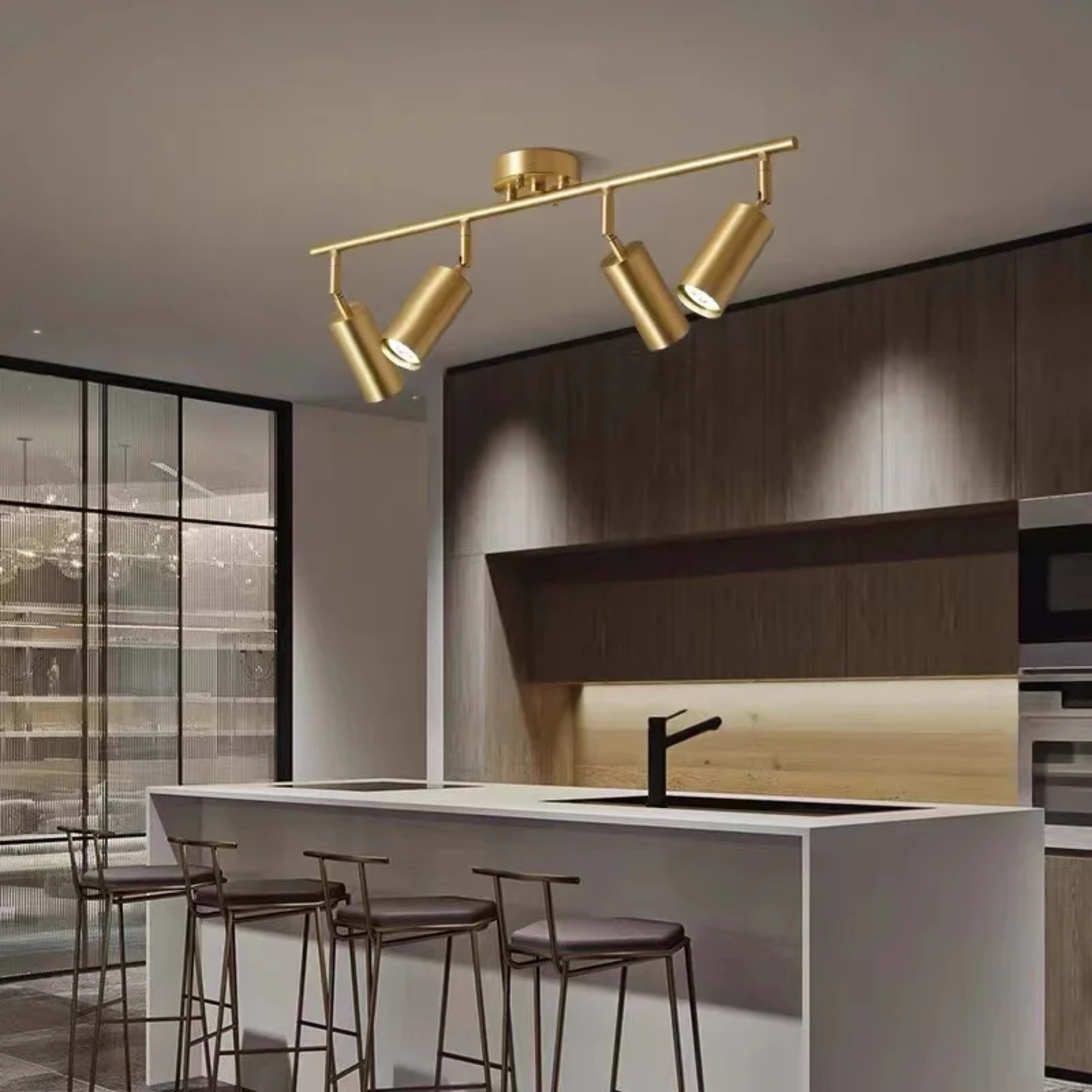 Modern Led Ceiling Light Long Spotlight Fixture Living Room Shop Restaurant Kitchen Dining Room Lighting Home Decor Chan 2