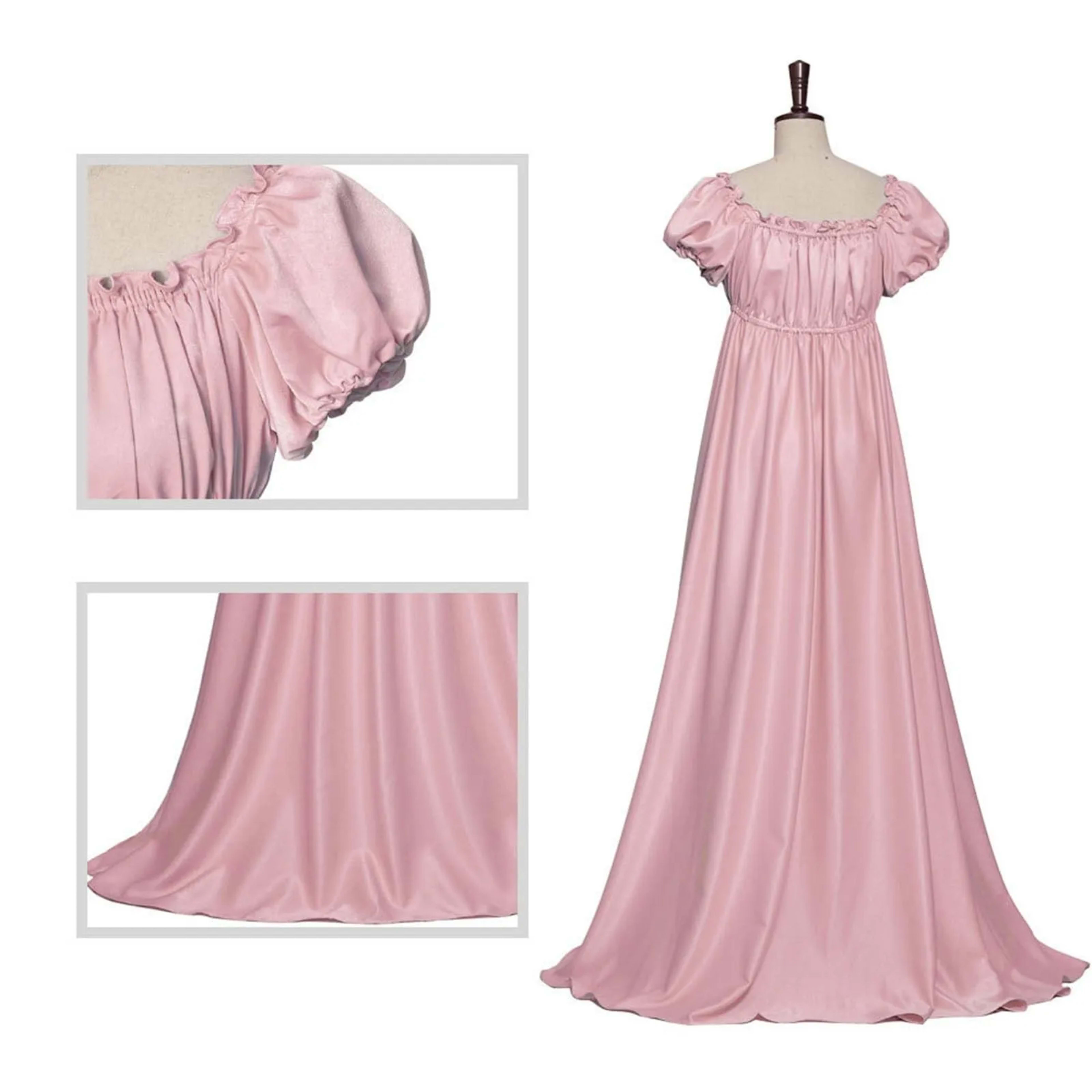 Medieval Dress Women Dress Sexy Renaissance Victorian Regency Dress Costume Wench Retro Gown Halloween For Women 5