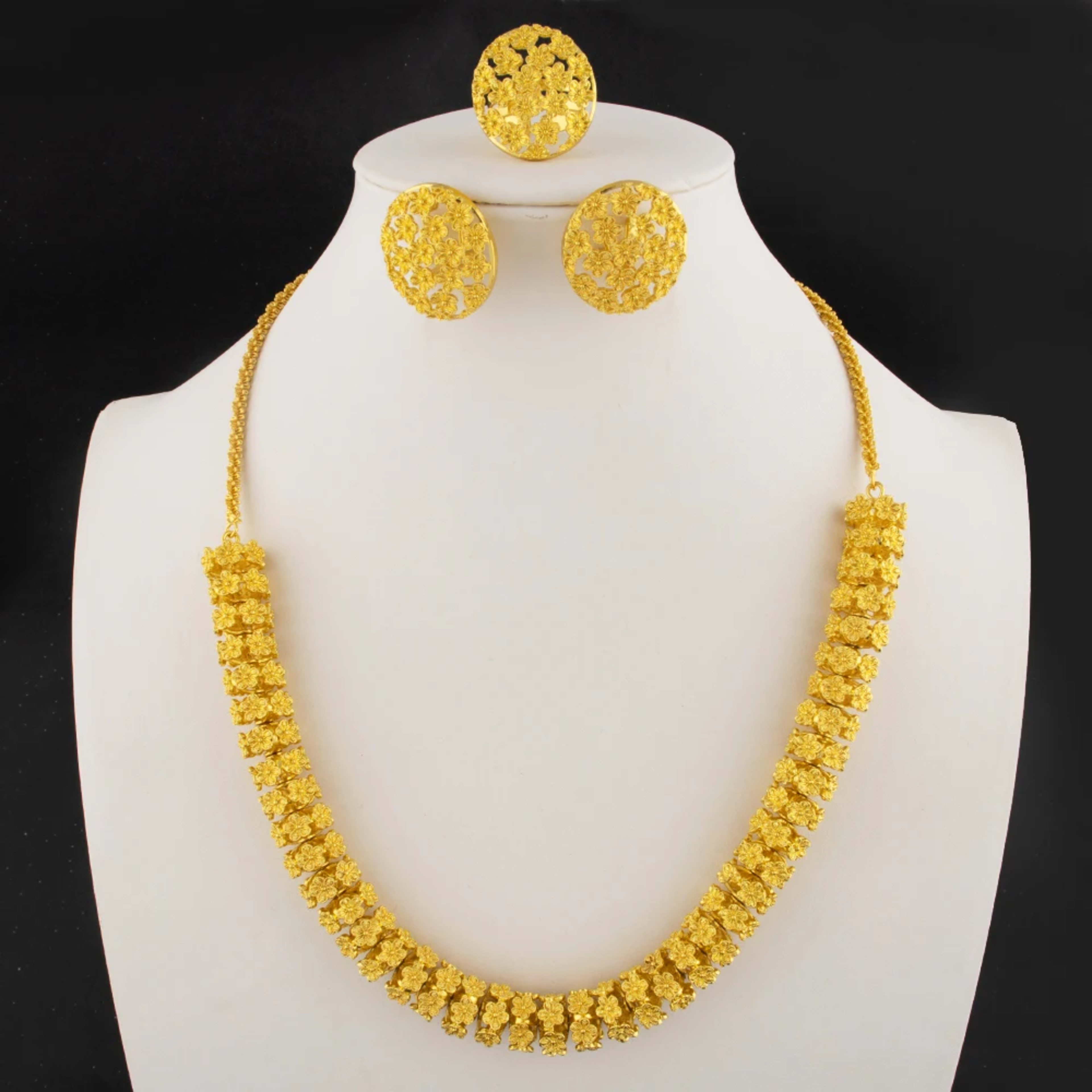Women’s Jewelry Set Dubai High-quality Luxury Jewelry New Trendy African Women Jewelry Brazilian Bold Jewelry Set Wholes