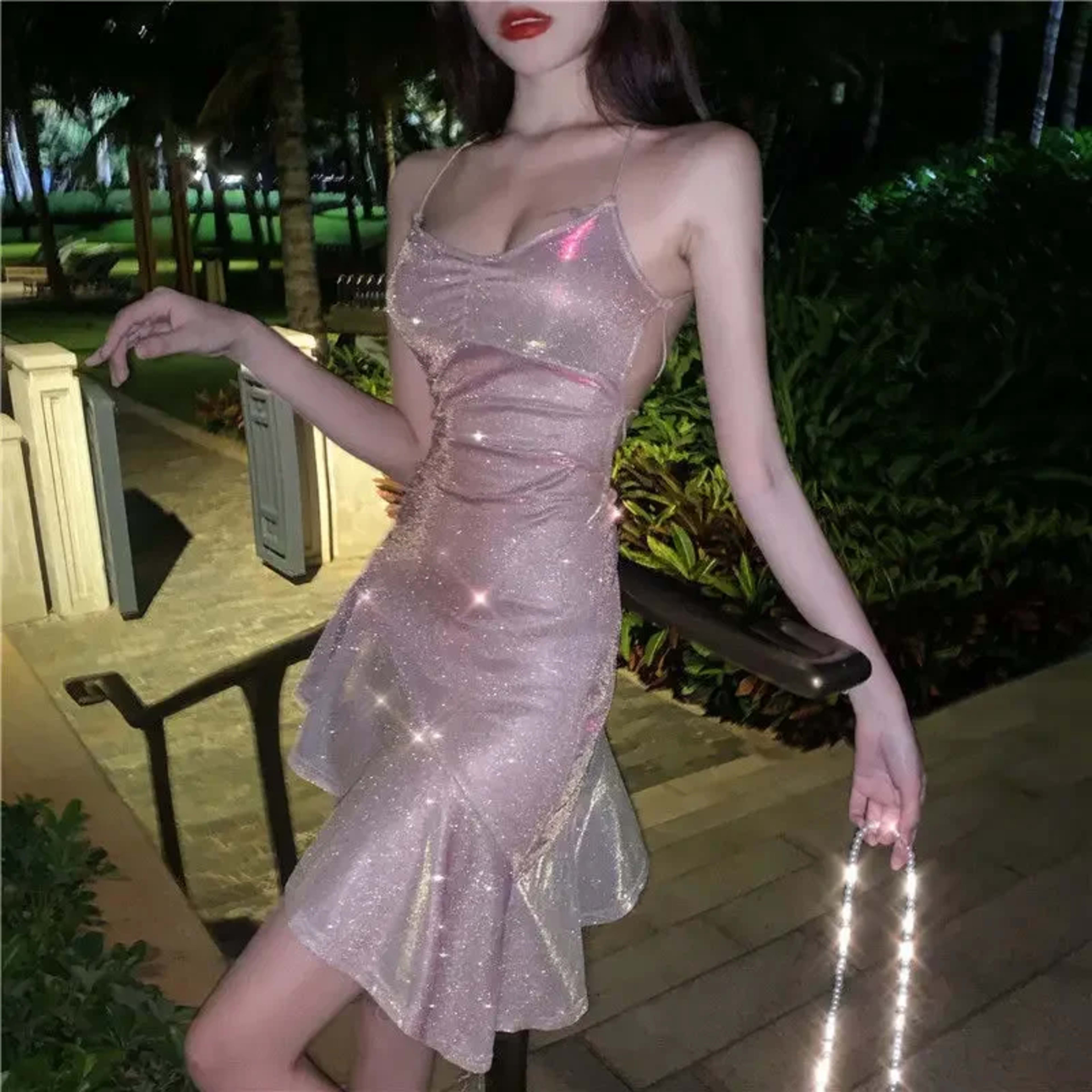 Woman Dresses Summer Dress Women's Irregular Halter Vestido De Mujer Femme Robe