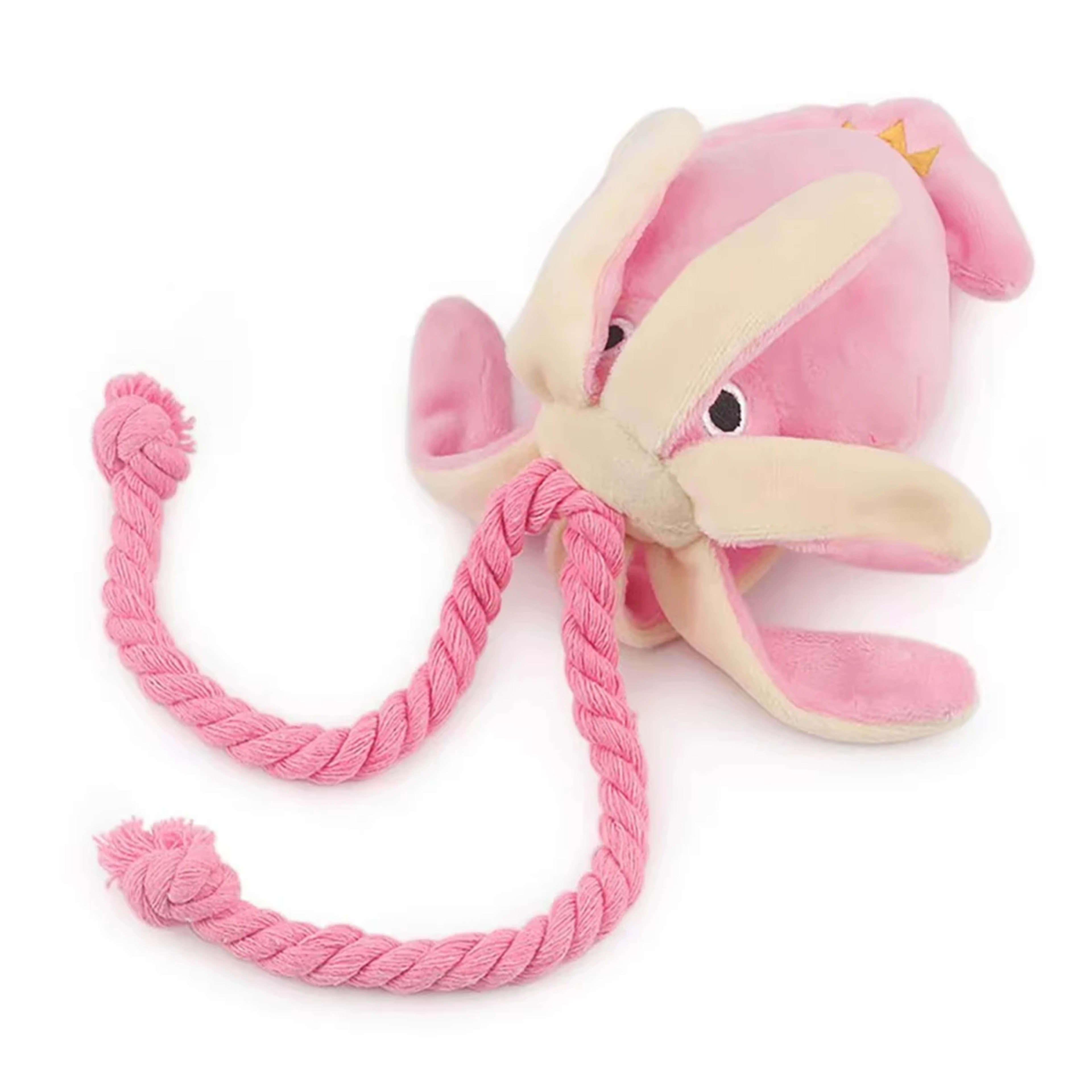 Pet Plush Toy for Small Large Dogs Cats Molar Toys Octopus Shape Interactive Cotton Rope Toy Dog AccessoriesTraining Squ 6