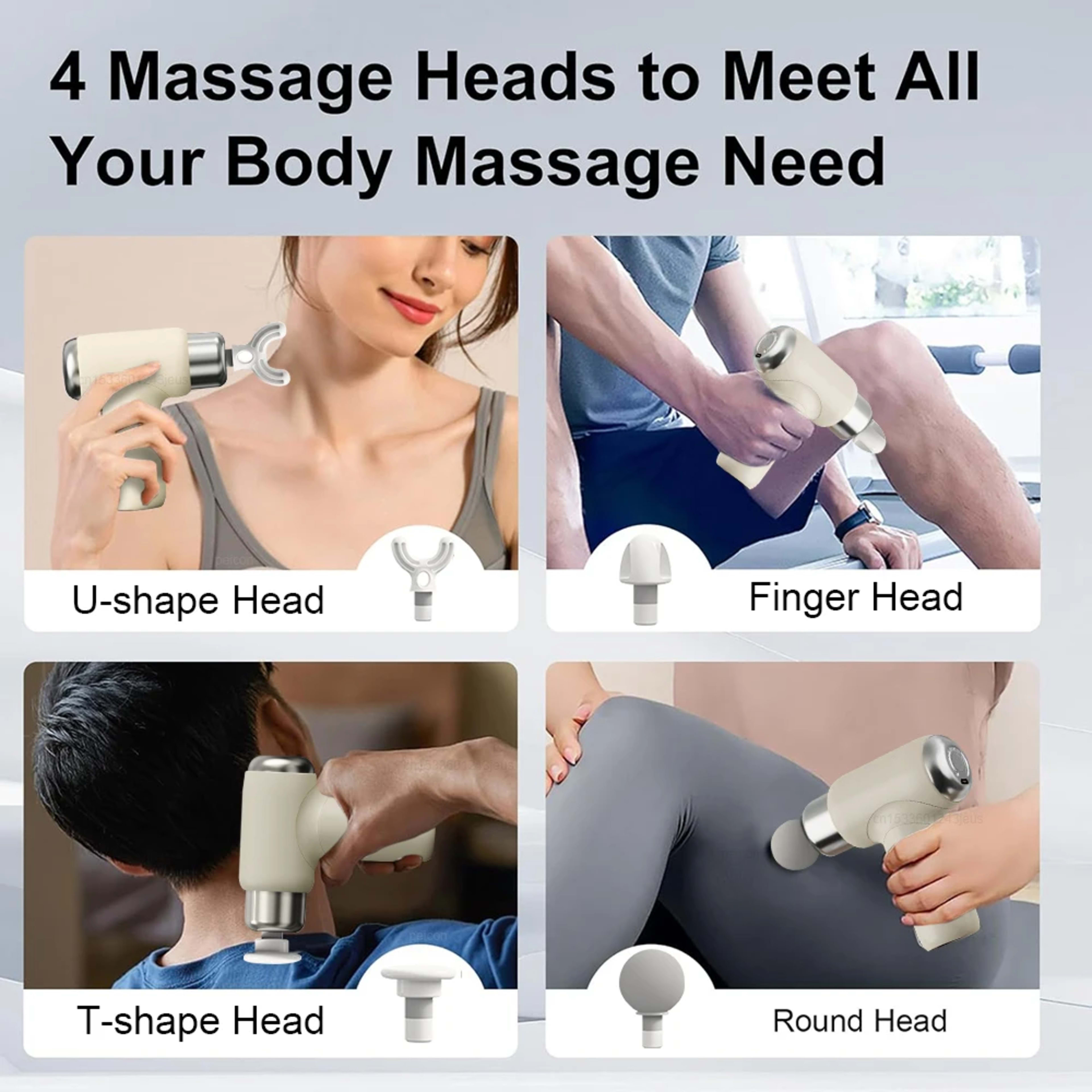 Massage Gun Portable Mini Handheld Fascia Gun Deep Tissue Muscle Relaxation Adjustable Speed Fascia Gun For Body Back Ne 4