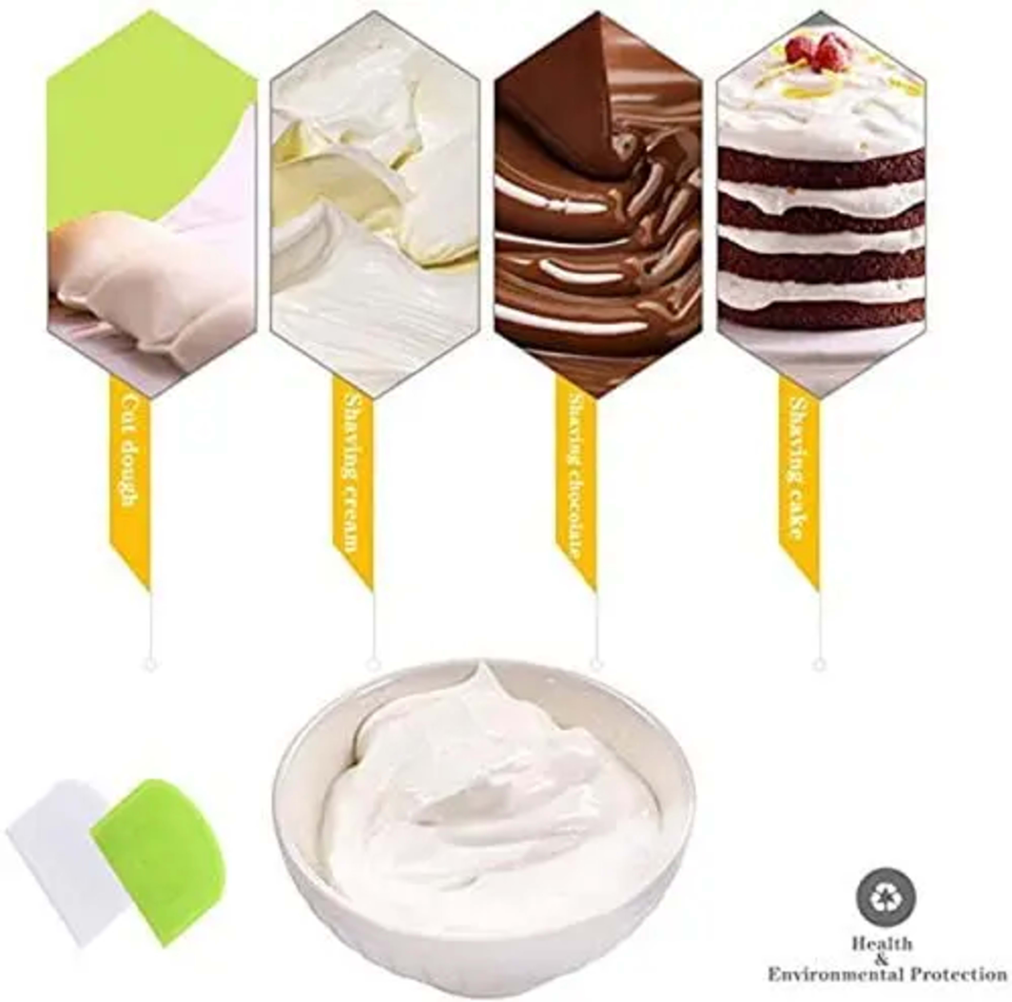 kitchen gadgets Dough Knife Cake Cream spatula  cooking Baking Pastry Edge Spatulas Tools Pastry Tools 6