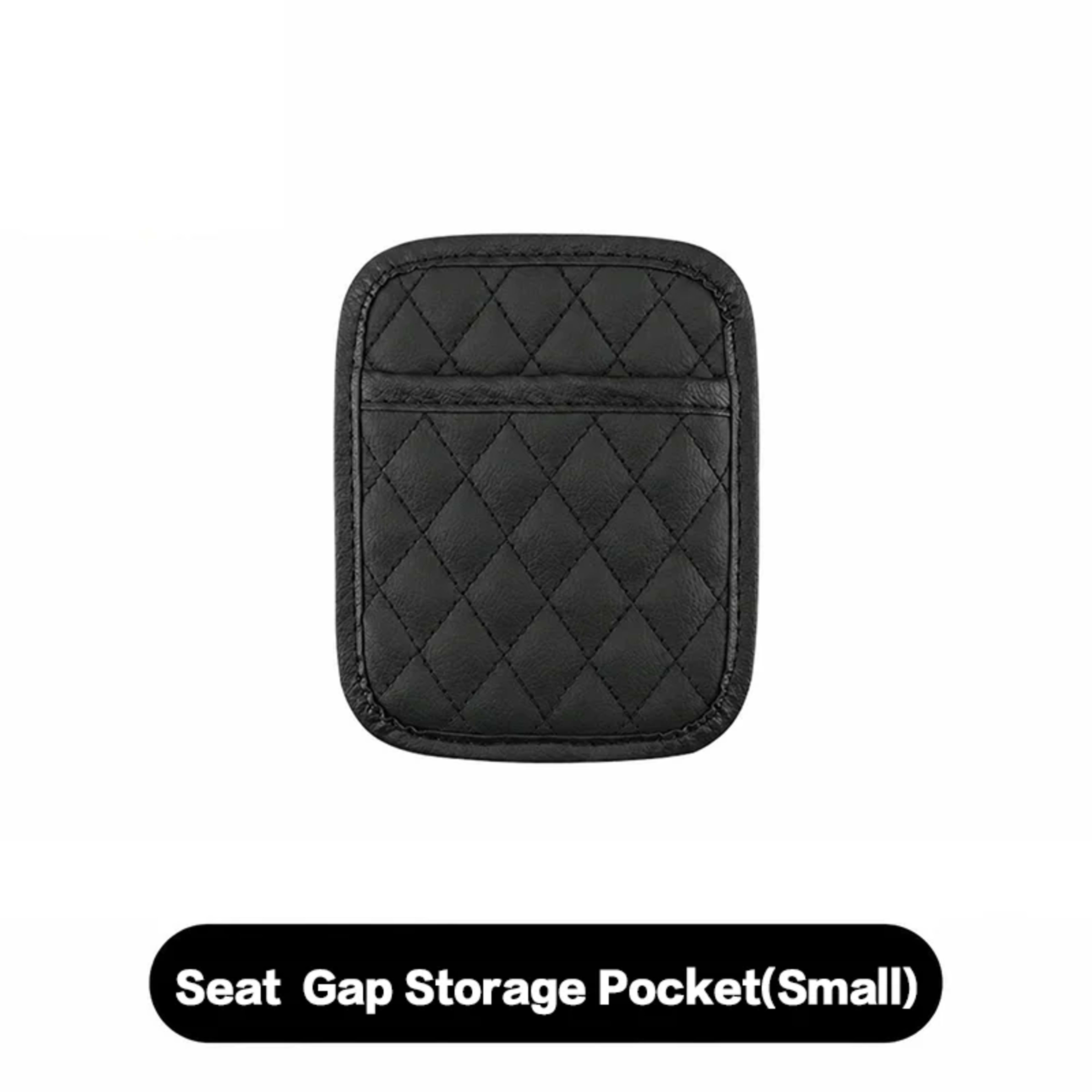 CAR ACCESSORIES MEN - 1 PIECE PU LEATHER CAR SEAT ORGANISER, MOBILE PHONE SUNGLASSES STORAGE, WATERPROOF DOCUMENT HOLDER 8