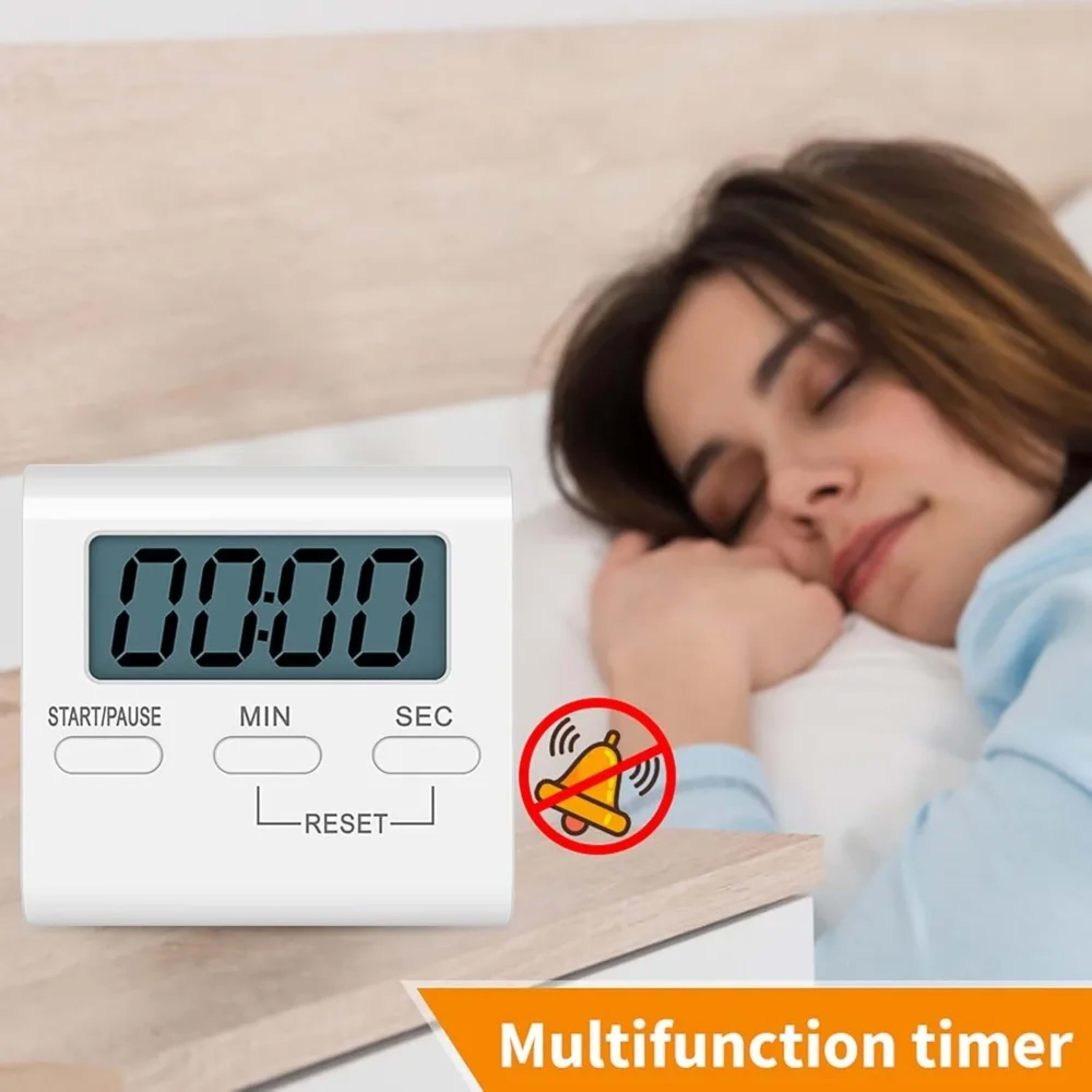 Kitchen Reminder Magnetic Digital Timer for Cooking Timer with Back Stand with Loud Alarm Countdown Timer Kitchen Gadget 2