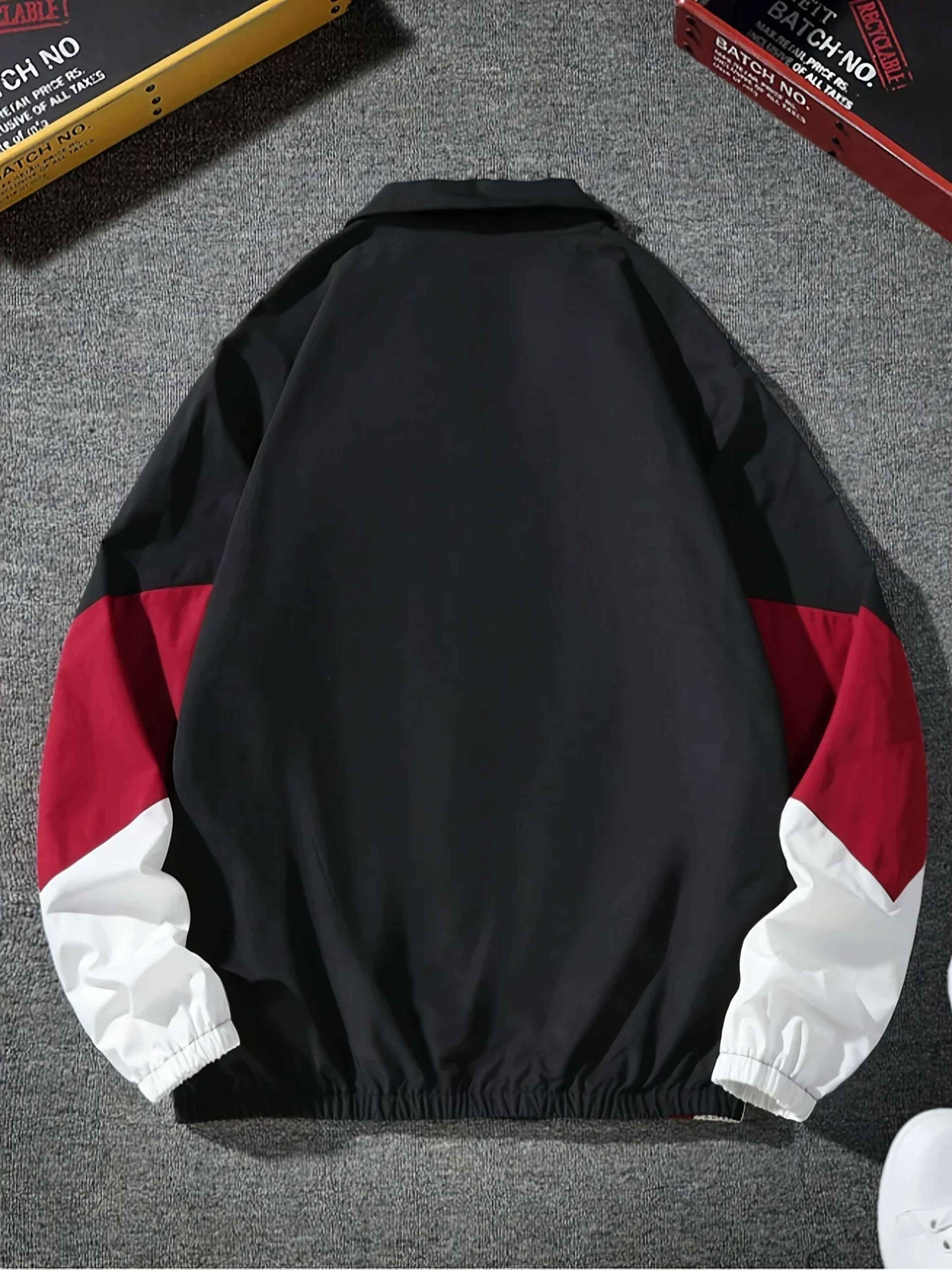 Men's color-blocked jacket, lightweight, casual, travel, windproof and wear-resistant, high-quality fabric, boyfriend gi 2