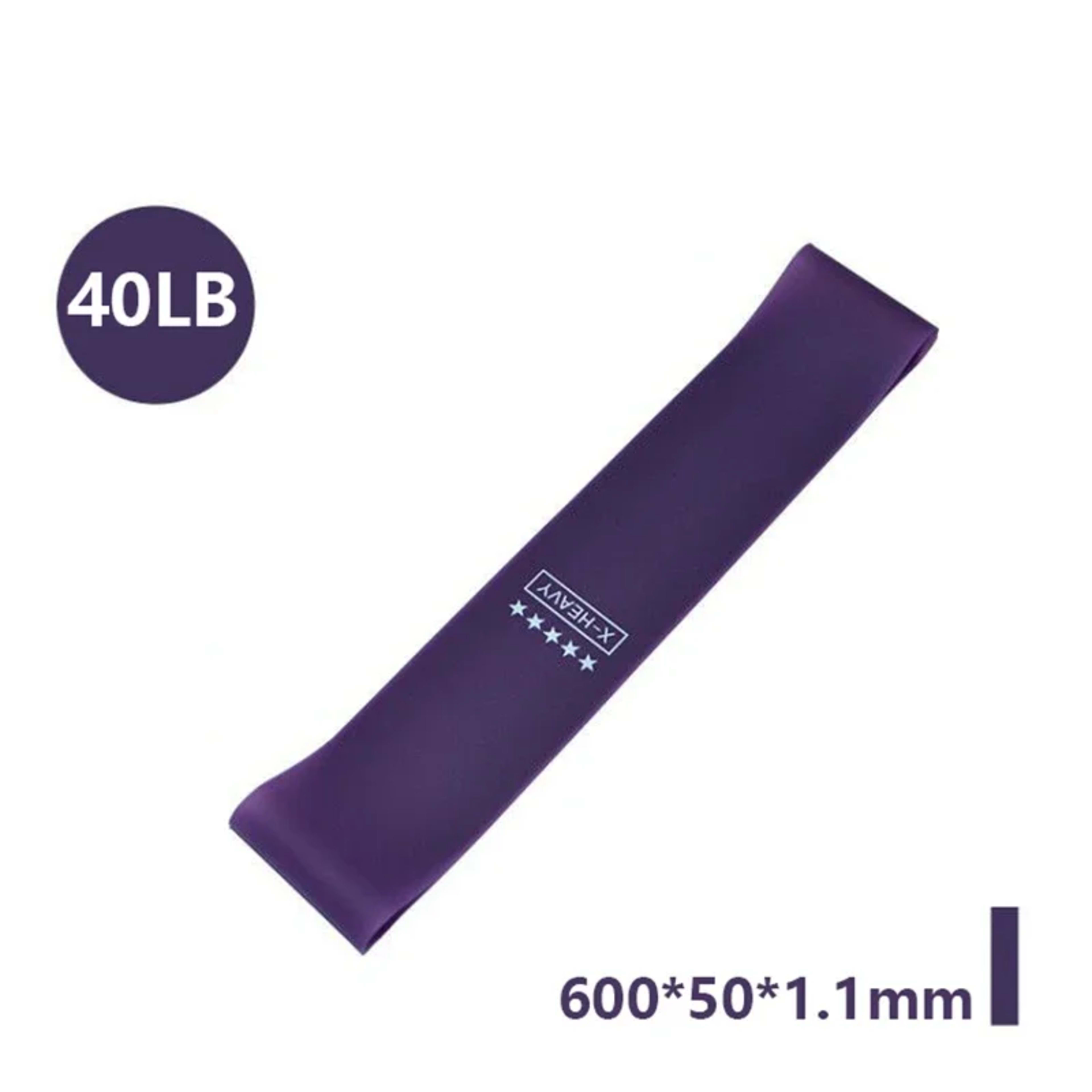 Portable Fitness Workout Equipment Rubber Resistance Bands Yoga Gym Elastic Gum Strength Pilates Crossfit Women Weight S 8