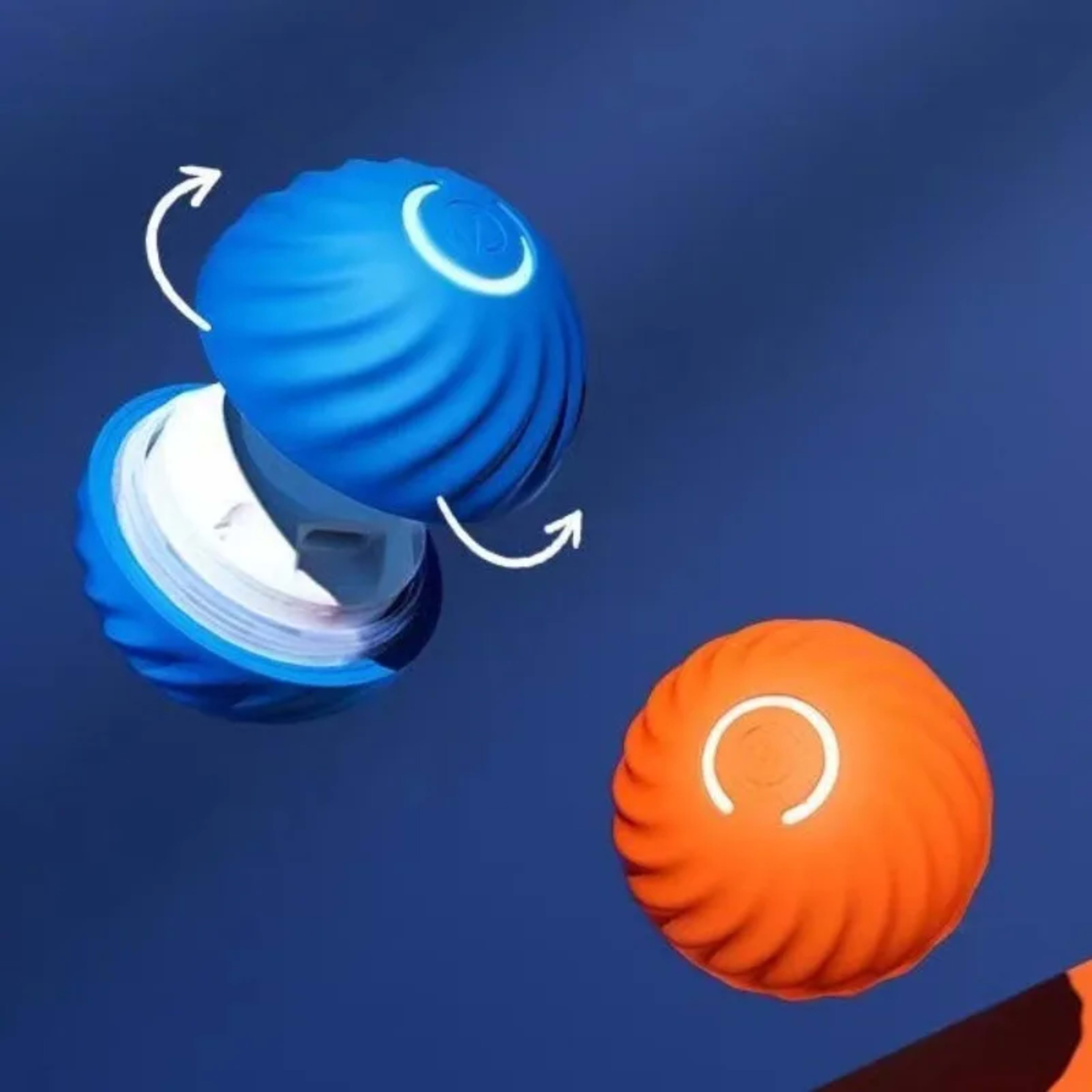 Pet Toy Ball Automatic Moving Dog Toy Ball Smart USB Jumping Rotating Interactive Dog Chew Toy Ball for Puppy Ball Toy 6
