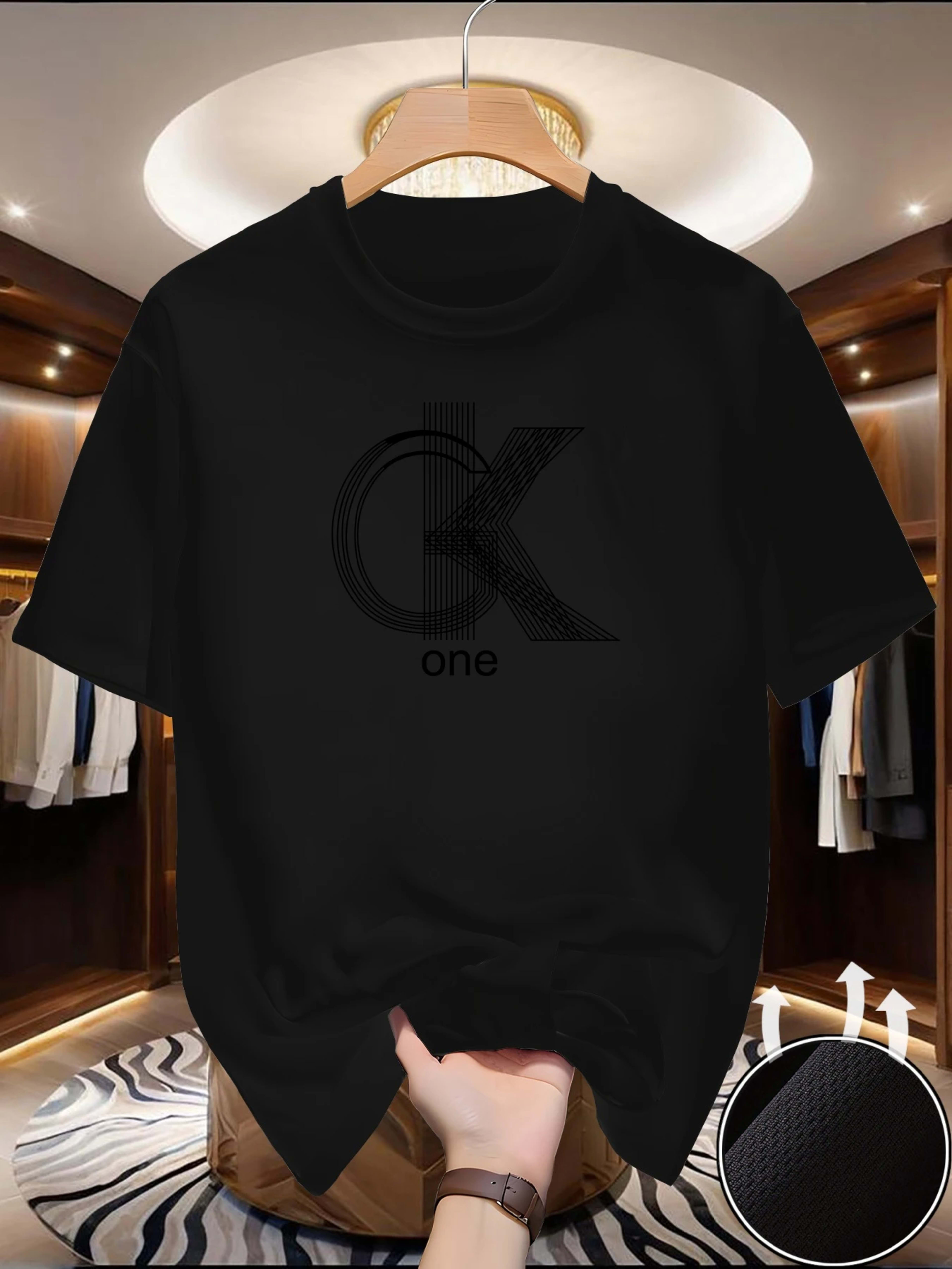 Men's Graphic T-Shirts - Casual crew neck, short sleeves, summer essentials, fashionable prints, comfortable clothing |