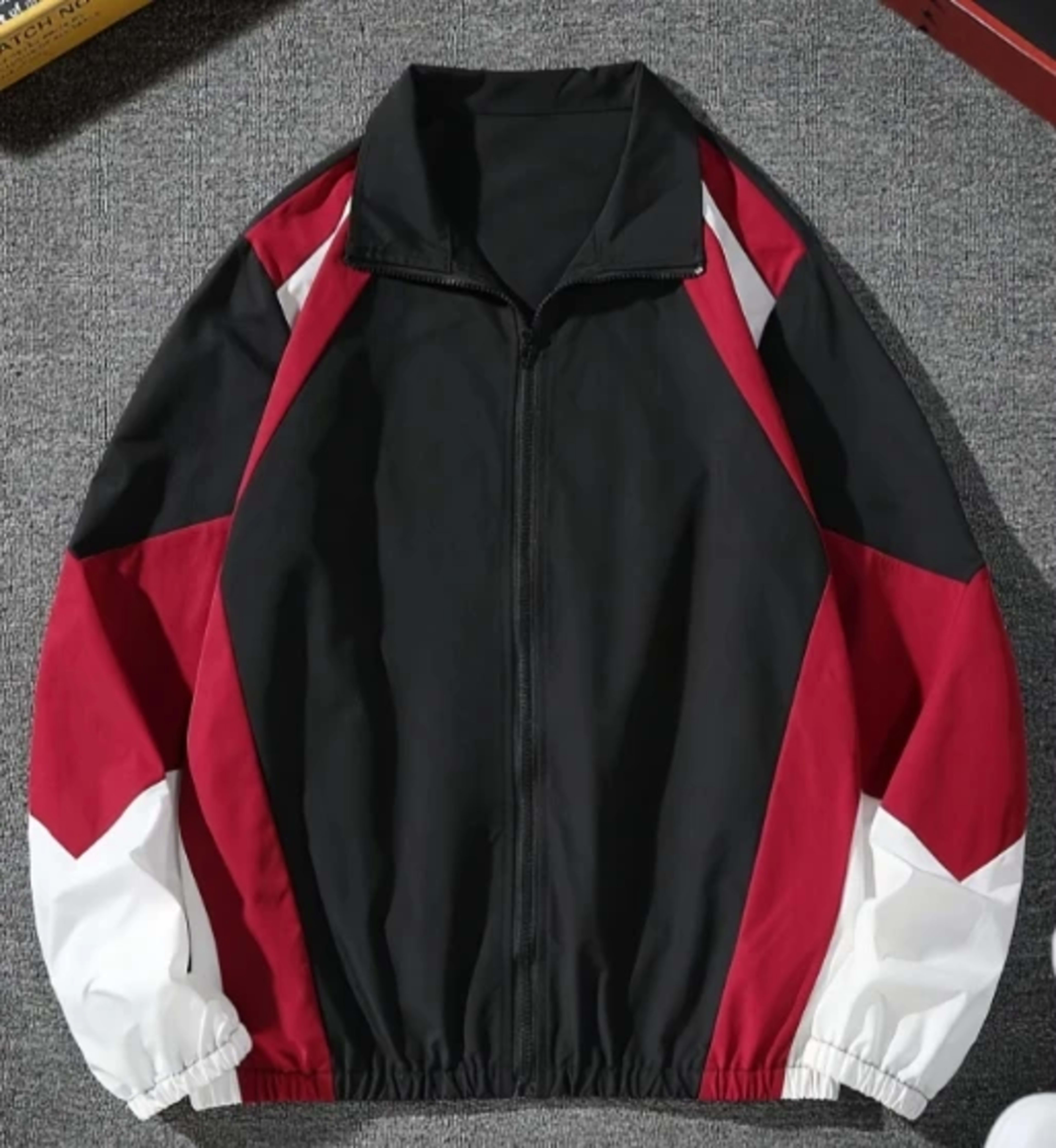 Men's color-blocked jacket, lightweight, casual, travel, windproof and wear-resistant, high-quality fabric, boyfriend gi 1