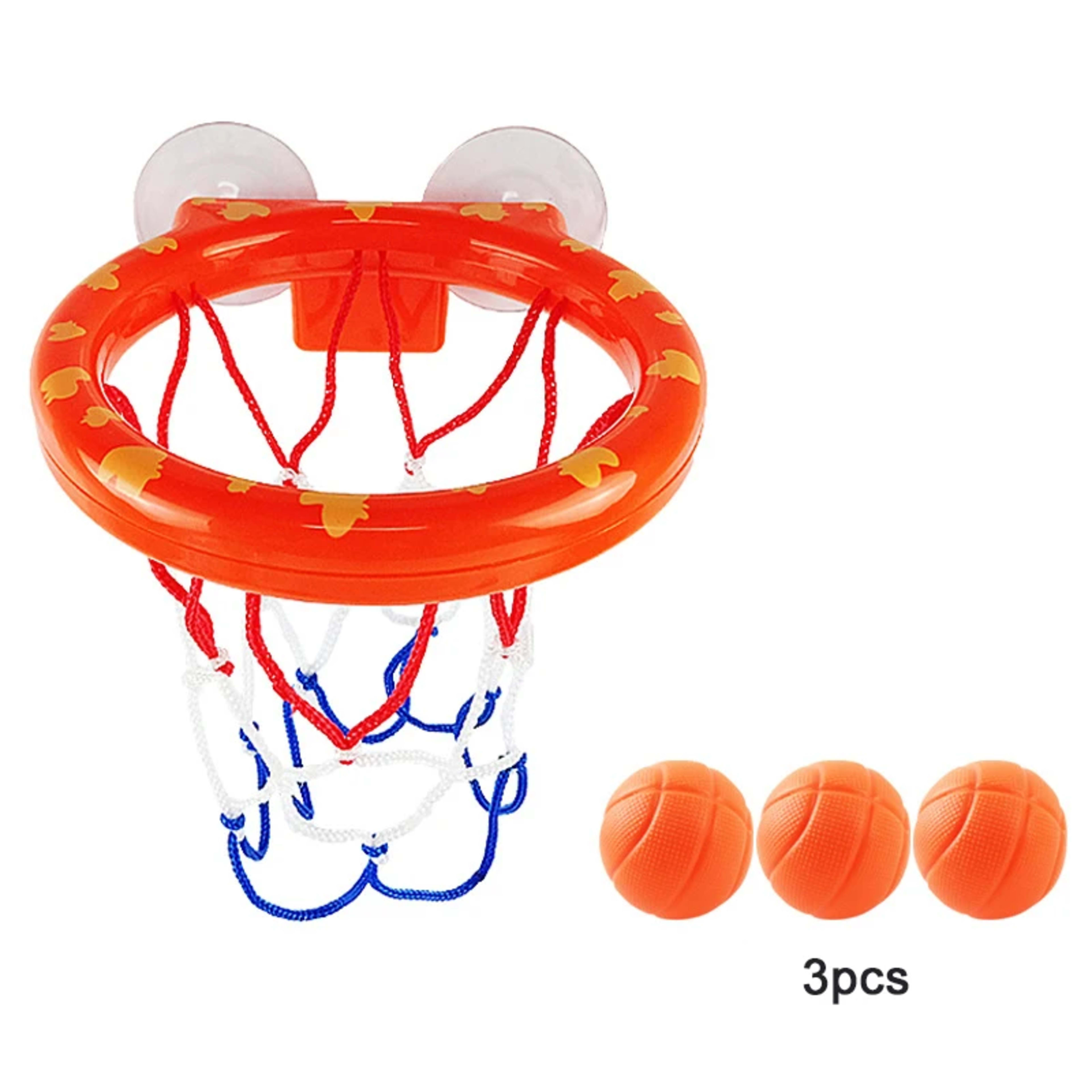 Baby Bath Toy Mini Shooting Basket Frame Toys Bathtub Shooting Basketball Play Water Game Toy Set with 3 Balls for Kids  5