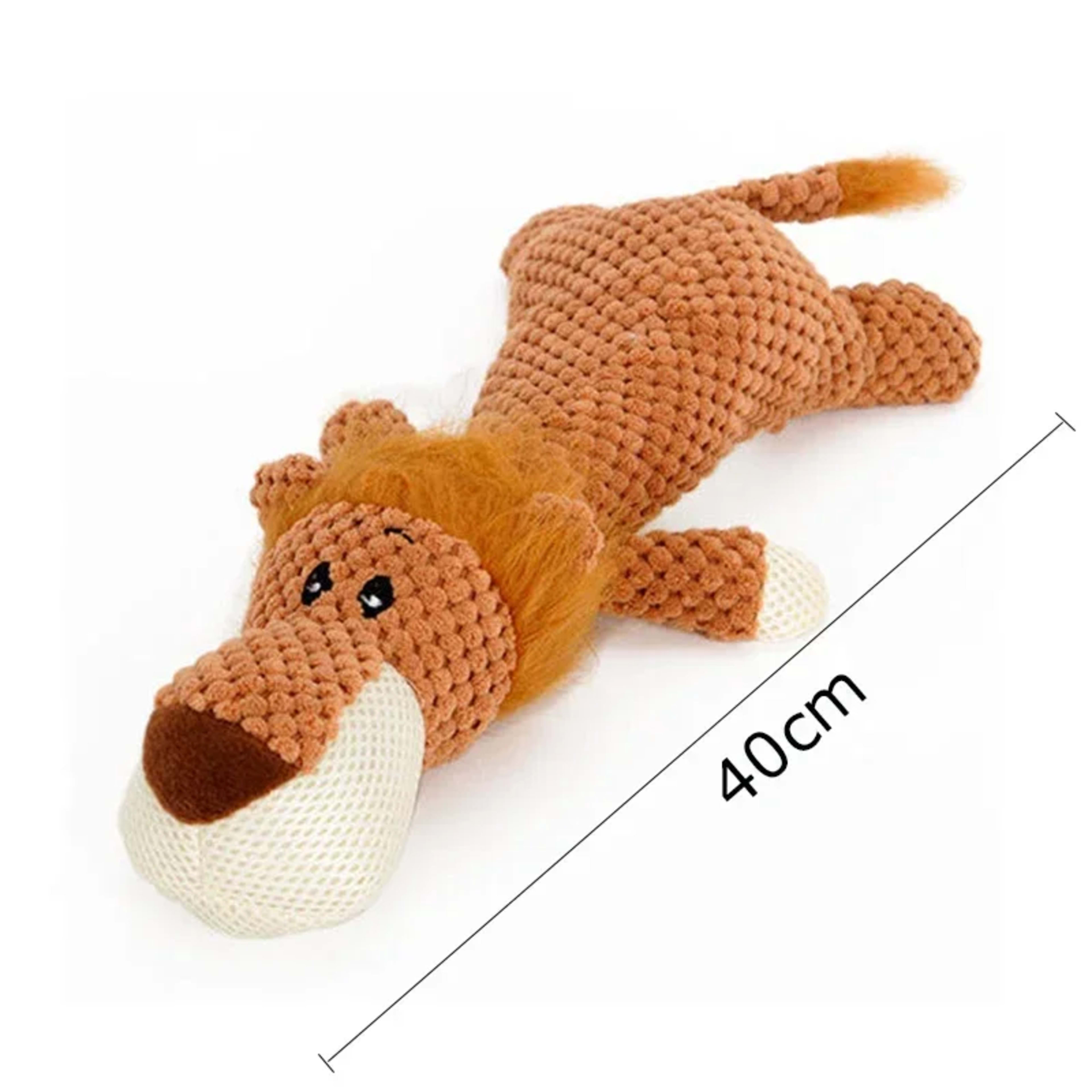 Pet Dog Toy For Large Dogs Cute Plush Squeak Stuffed Toys Fleece Durable Chewing Cute Soft Toy Pet Molar Toy Dog Accesso 2