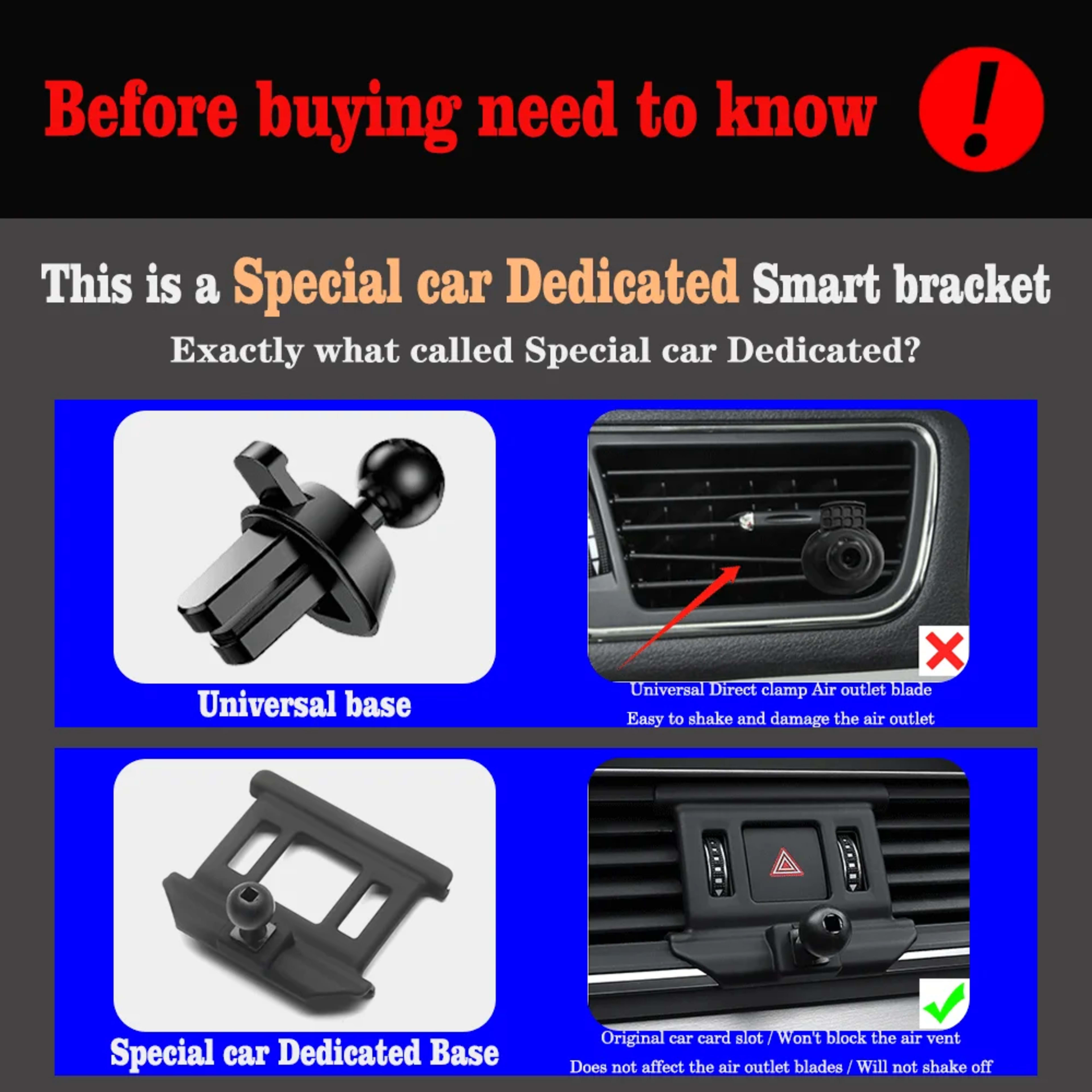 Car Mobile Phone Holder for Toyota RAV4 XA50 Accessories 2022 2019~2023 Telephone Bracket Rotatable Support for IPhone S 3