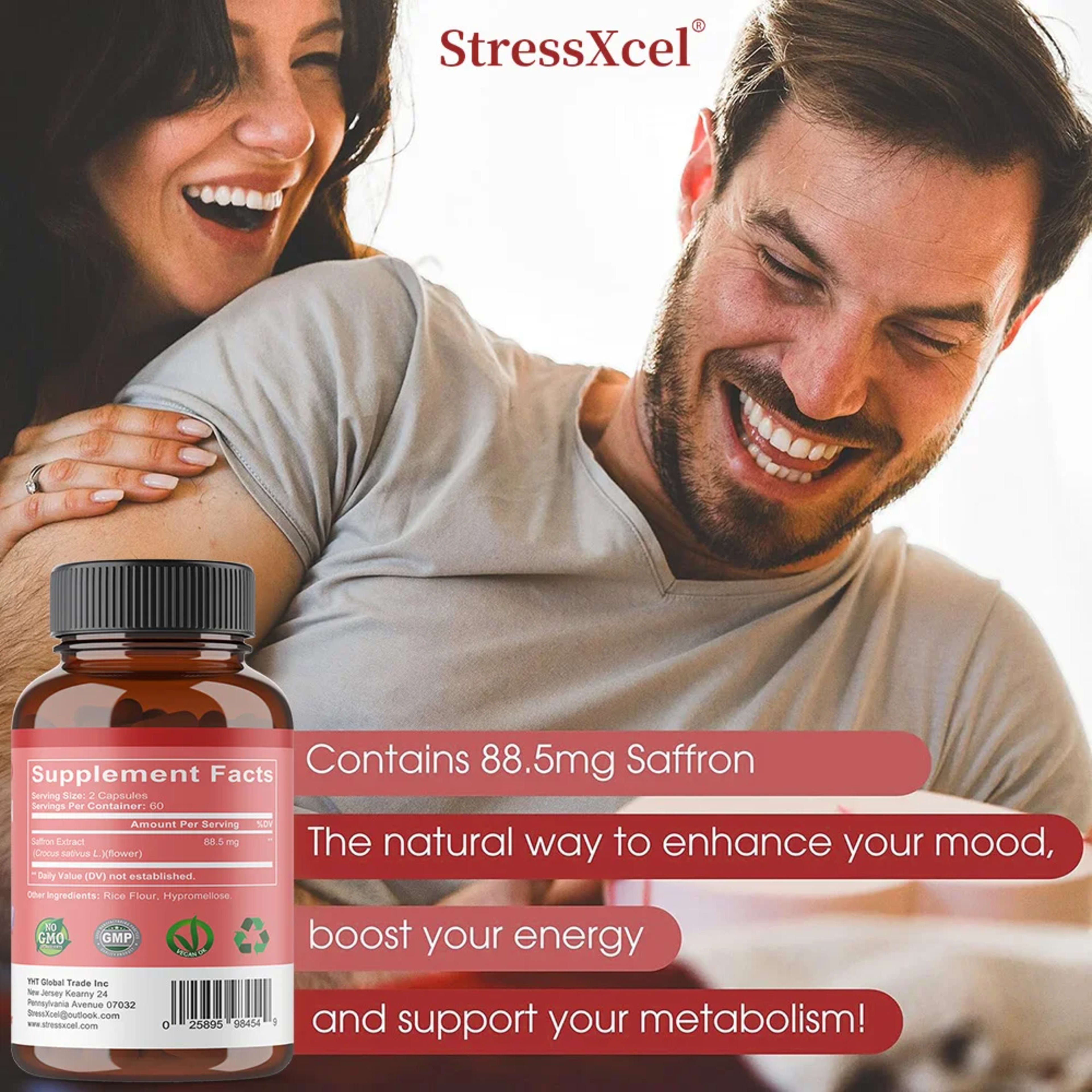 Saffron Supplement, Protects Eye Health, Improves Dull Skin Tone, Promotes Blood Circulation, and Boosts Metabolism 3