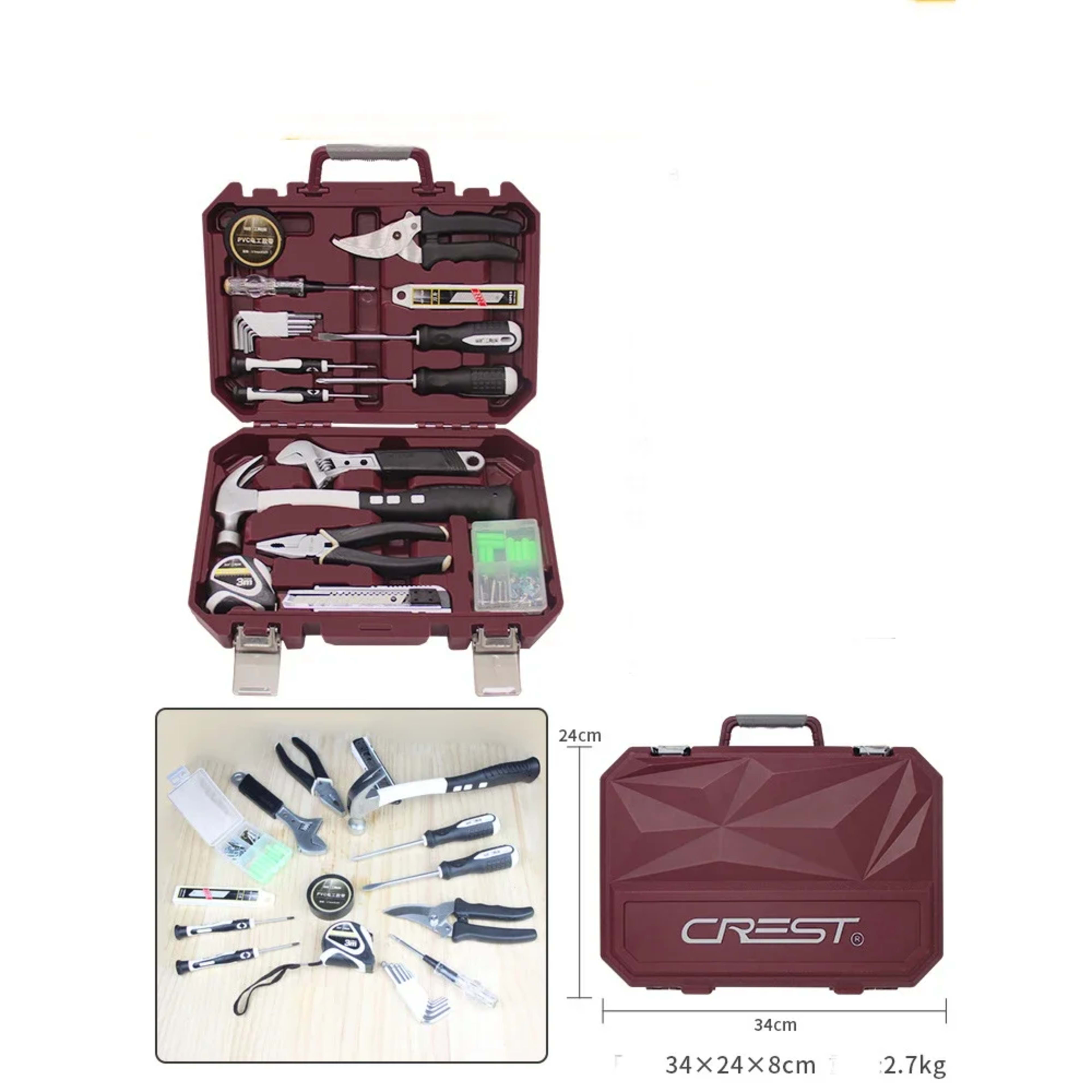 Household Use Daily Assembly and Disassembly Tool Set Hardware Repair Kit Electrician Special Multifunctional Combinatio 21
