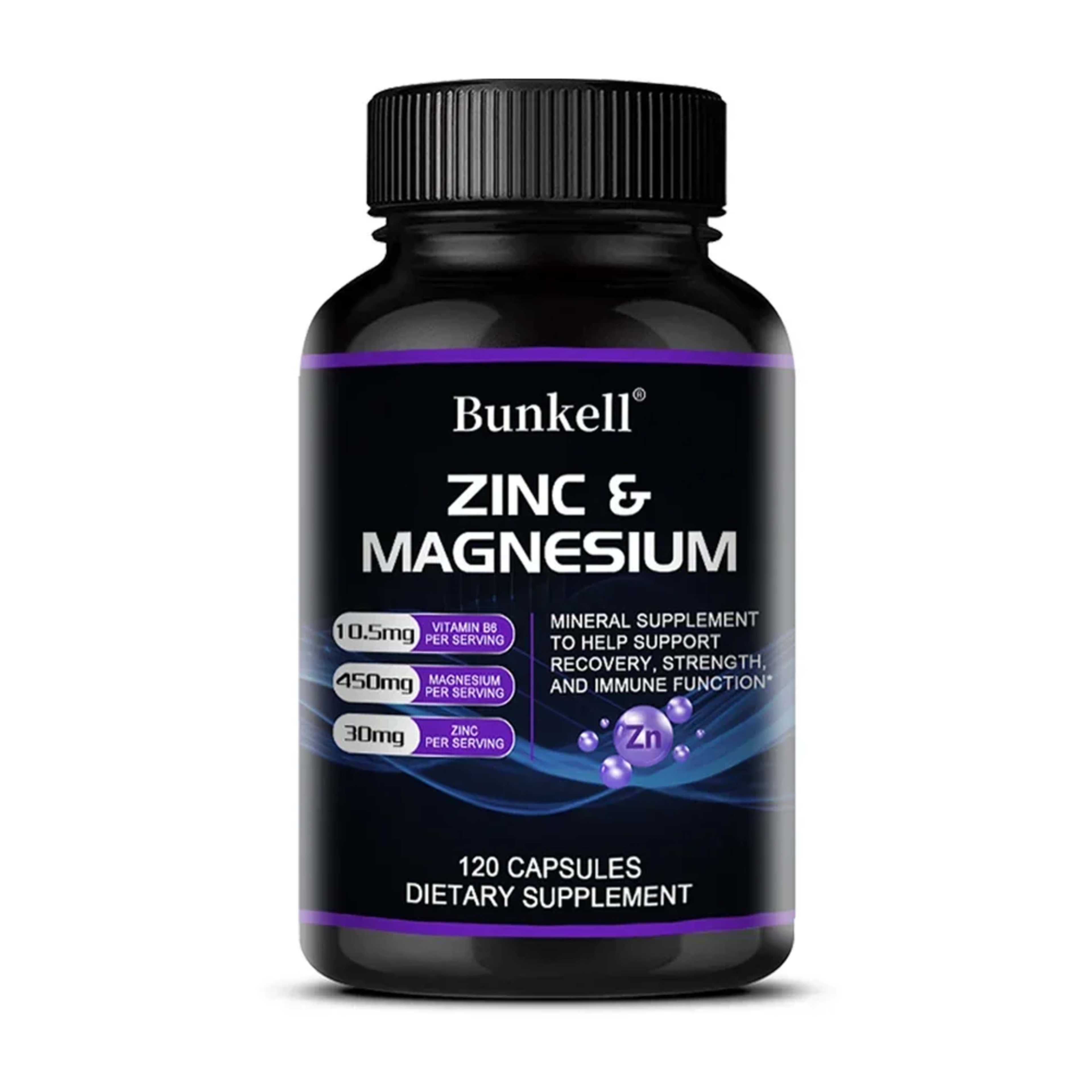 Zinc + Magnesium Supplement, Strong Bones, Teeth, Heart, Nerves, Enhance Immunity, Support Bone Density and Muscle Healt 9