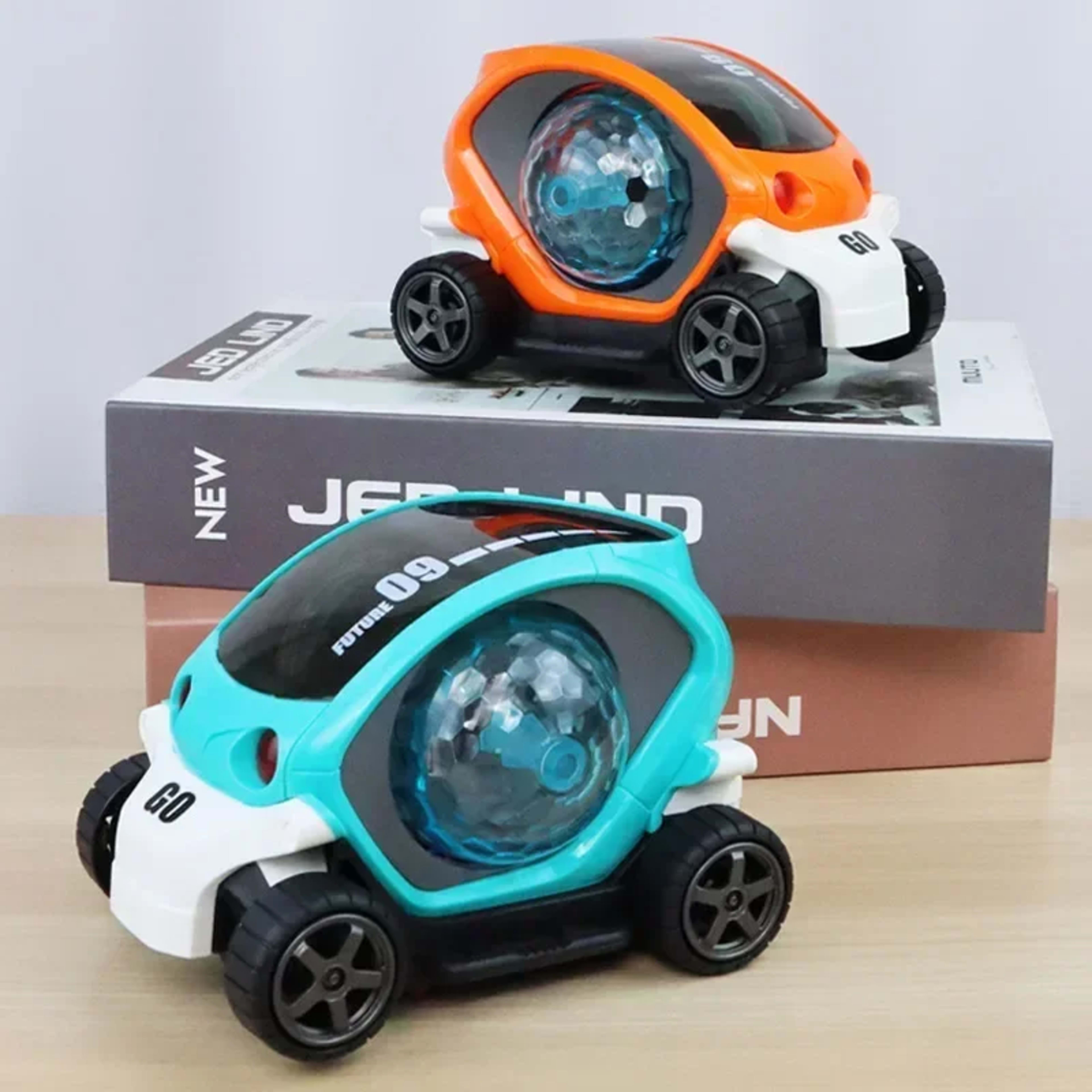 Baby Car Toys Toddler Crawling Sensory Toy Car Toys Electronic Car Tummy Time Gift for Kids 1 2 Year Old Boy Birthday Gi 6