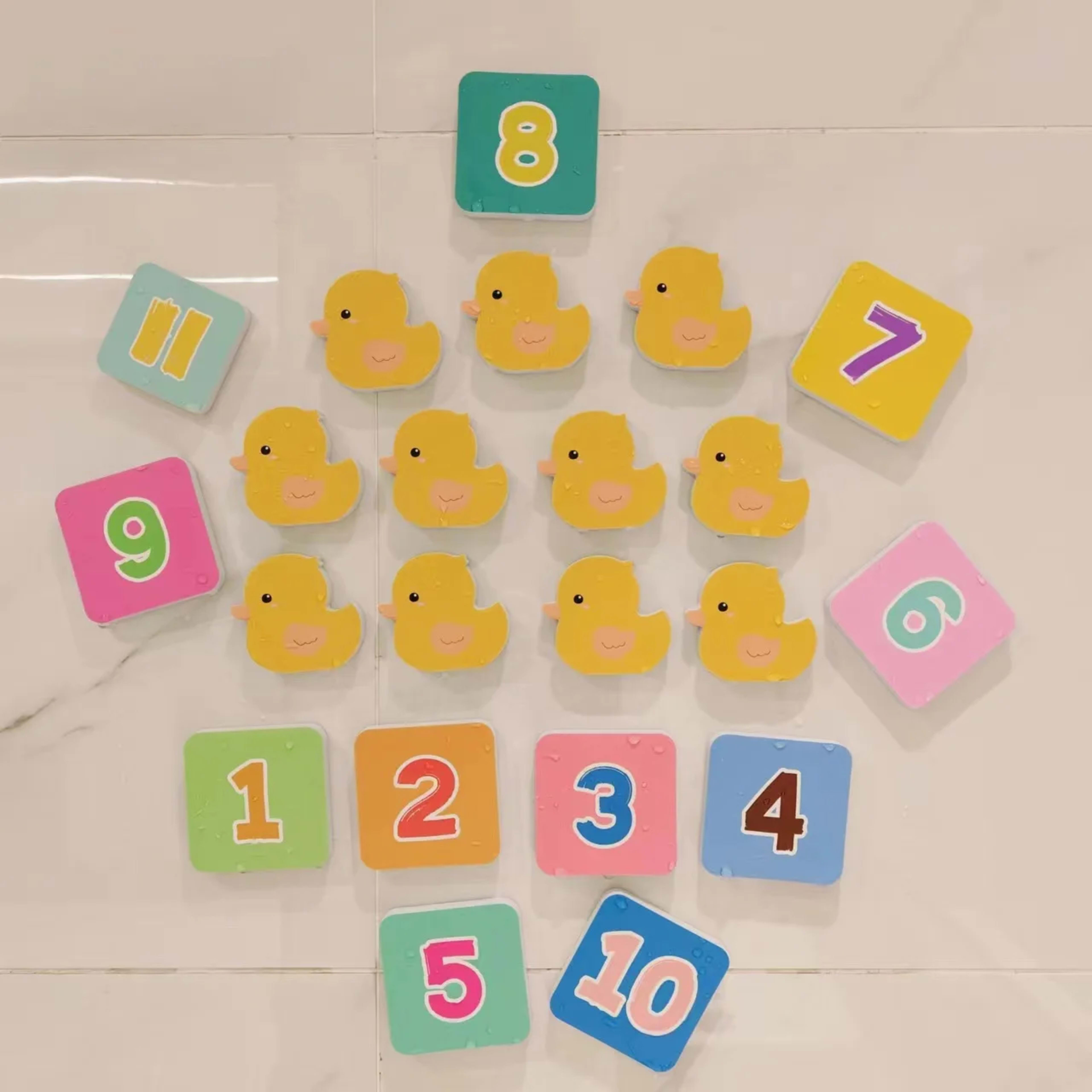 Baby Bath Toys for Kids 2 to 3 Years Fun Bathroom Toys Foam Animals Traffic Cognitive Games Boys Gifts Early Educational 10