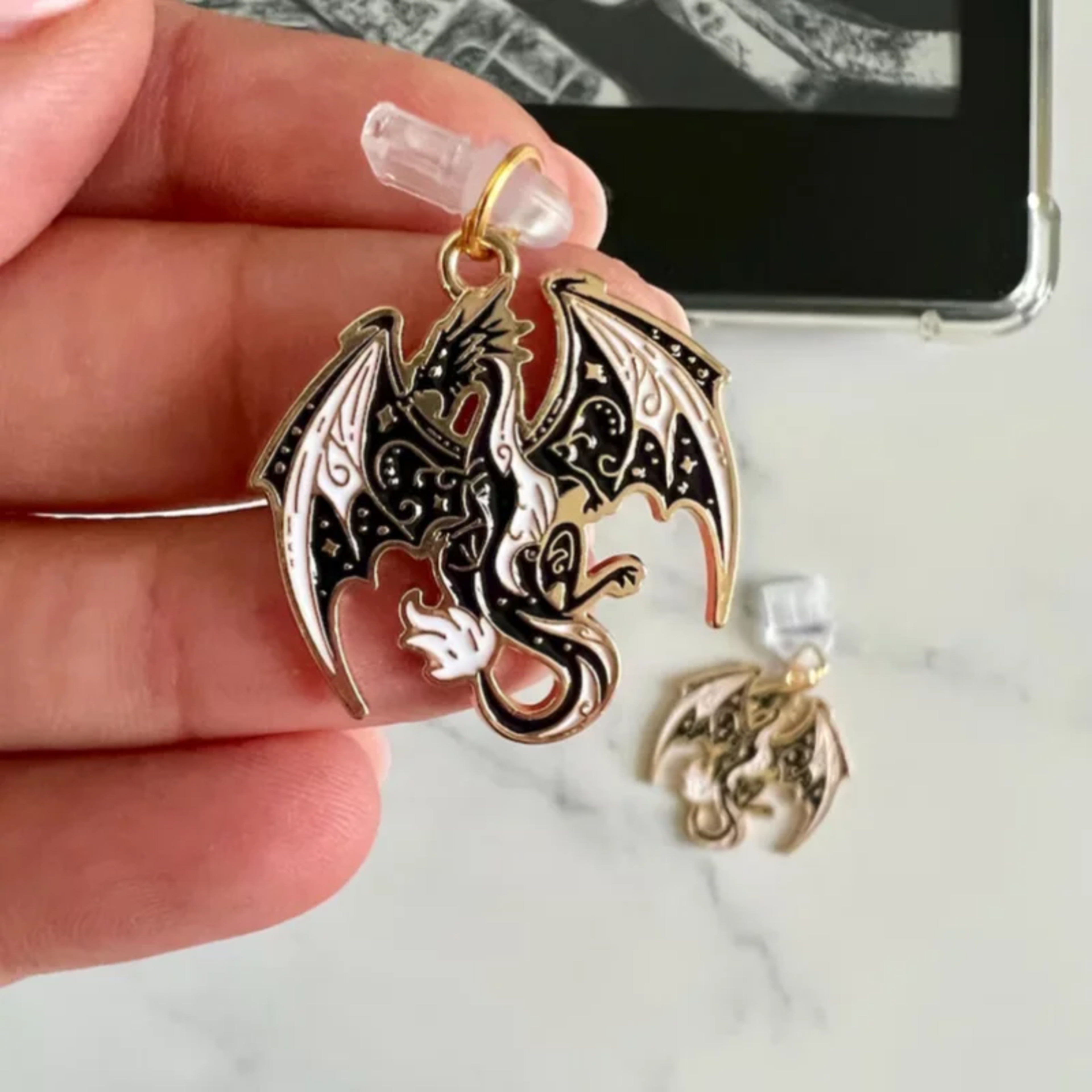 Phone Accessories  Phone Dust Plug Kindle Phone  Charm Celestial Dragon / Kindle Accessories /E-Reader Accessories 2
