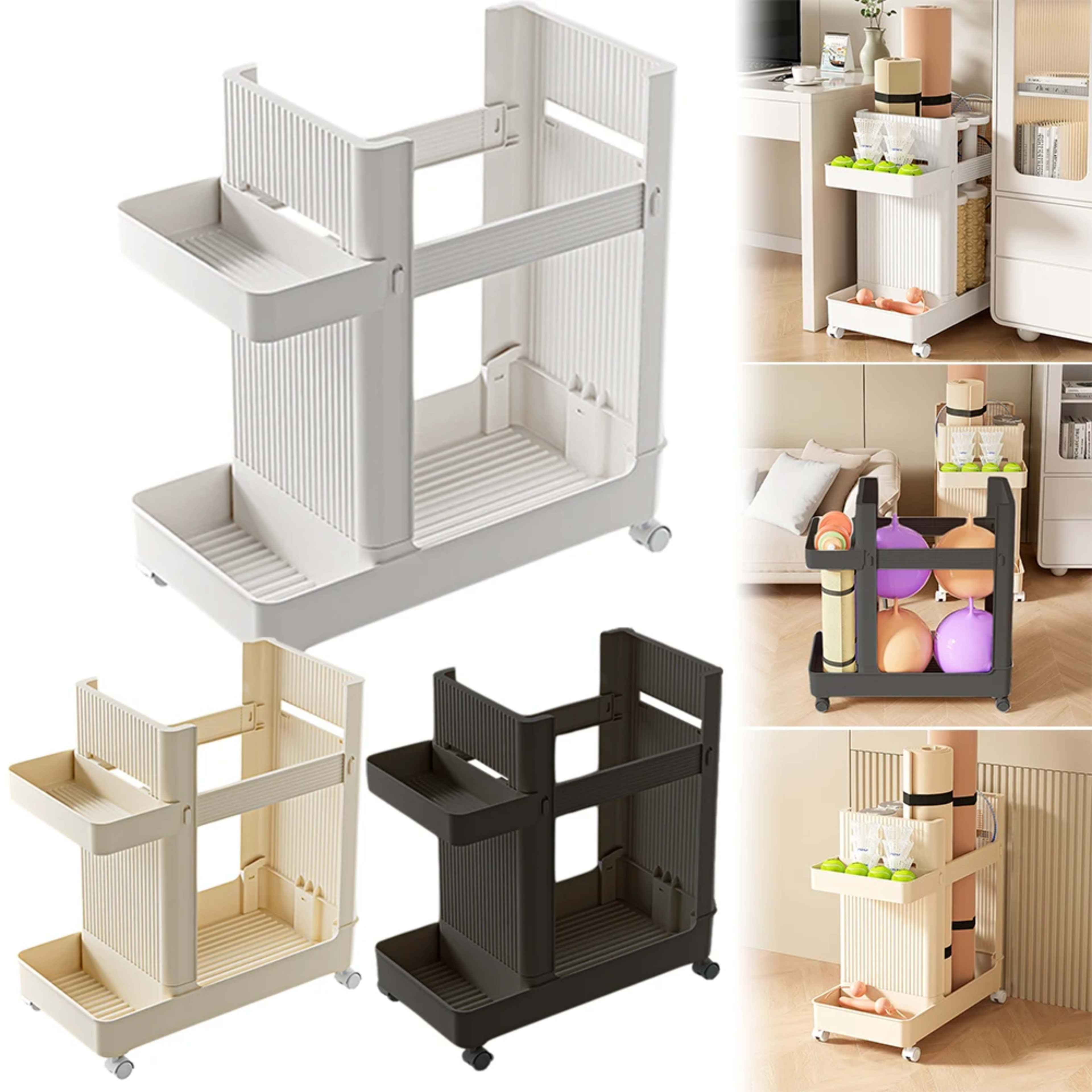 Sports Equipment Storage Rack Large Capacity Fitness Equipment Storage Rack with Wheels Fitness Equipment Sports Tools O 2