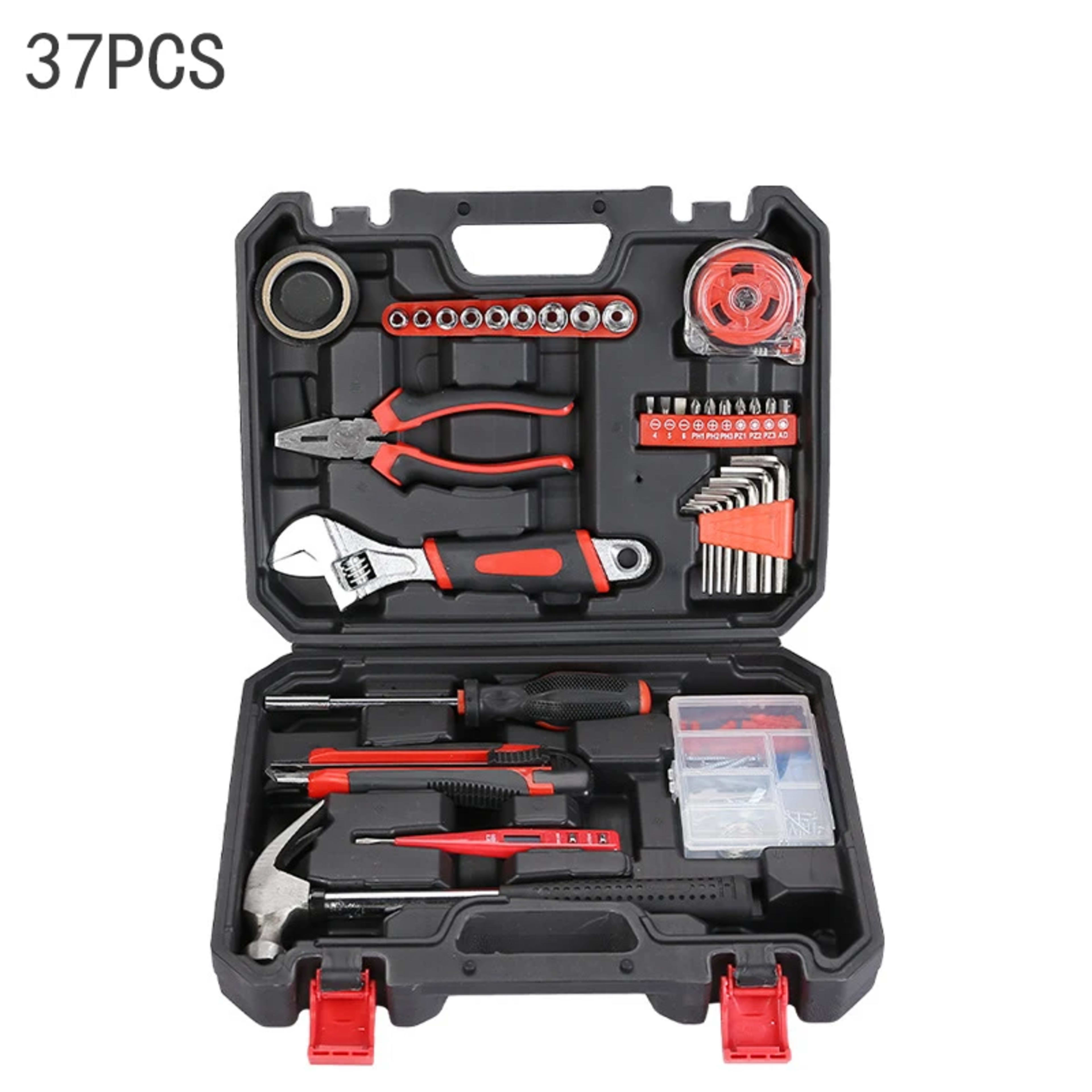 Household DIY Hardware Tools Set Toolbox Electrician Carpenter Multi Functional Portable Manual Repair Tool Combination  10