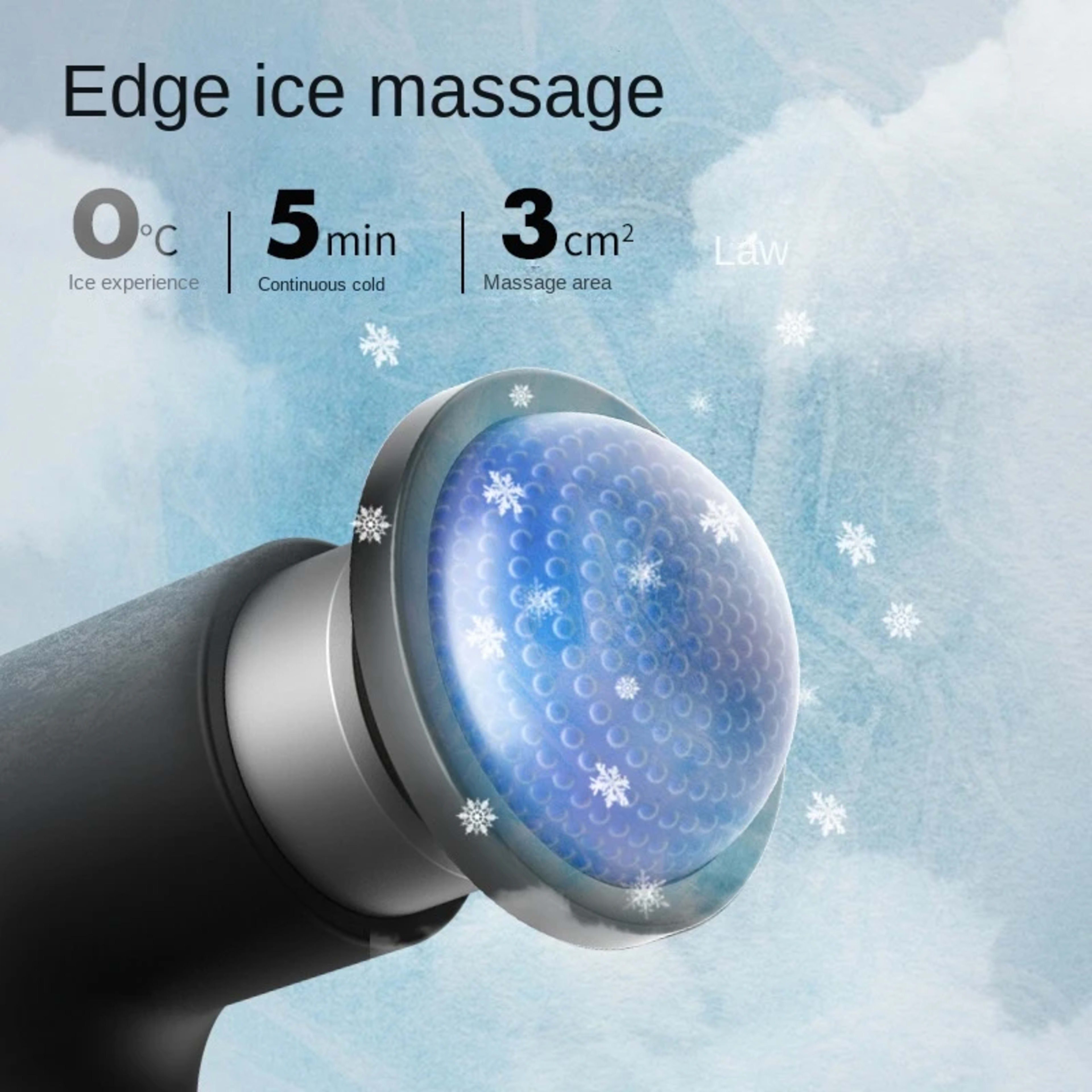 New Electric Powerful Percussive Mini Hot and Cold Massage Gun Muscle Relaxation Home Portable Gym Use Fascial Massager  4