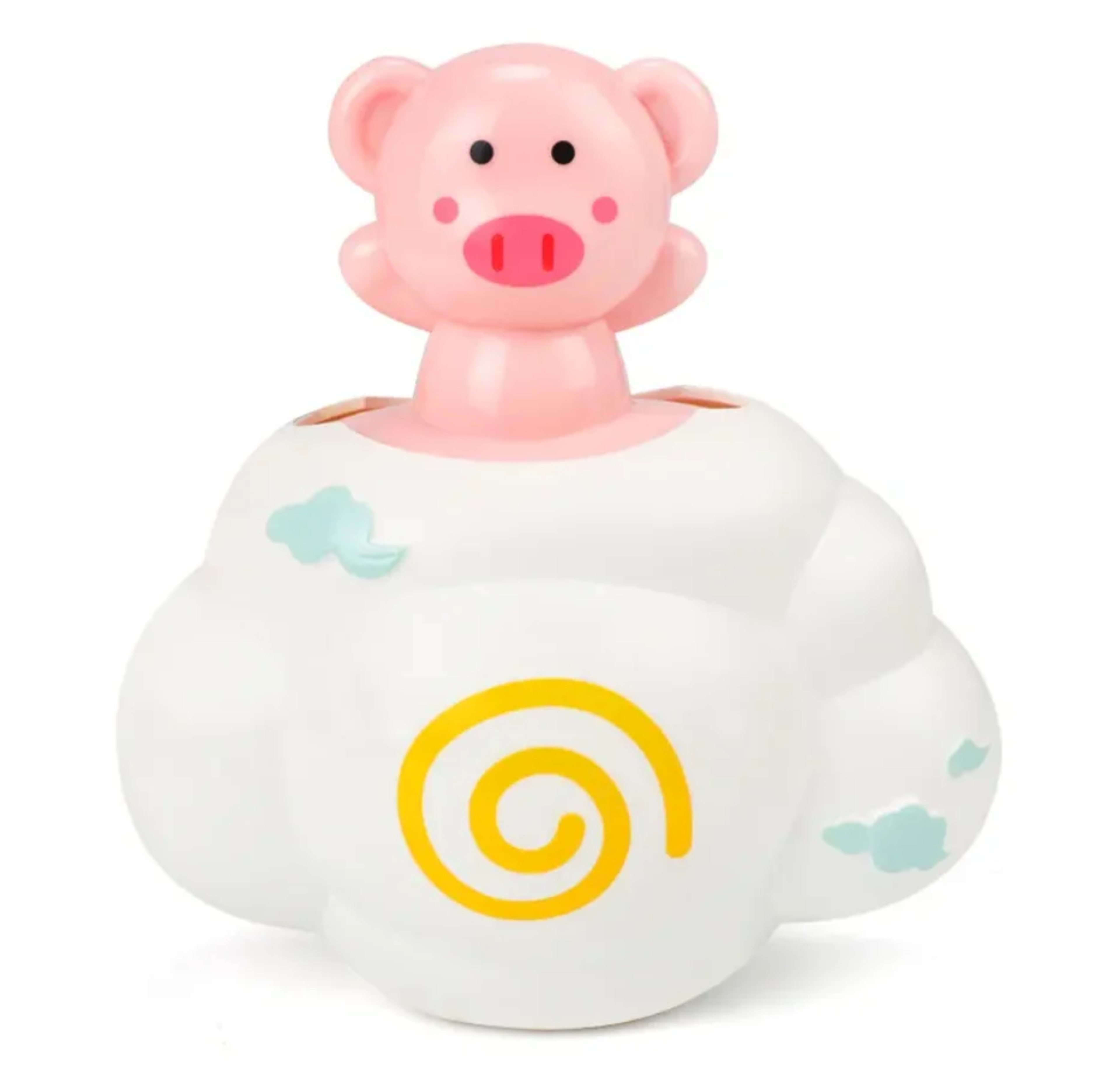 Baby Bath Toy, Bathing Cute Swimming Water Spraying Clouds Shower Bath Toy For Kids Water Playing Toy 4