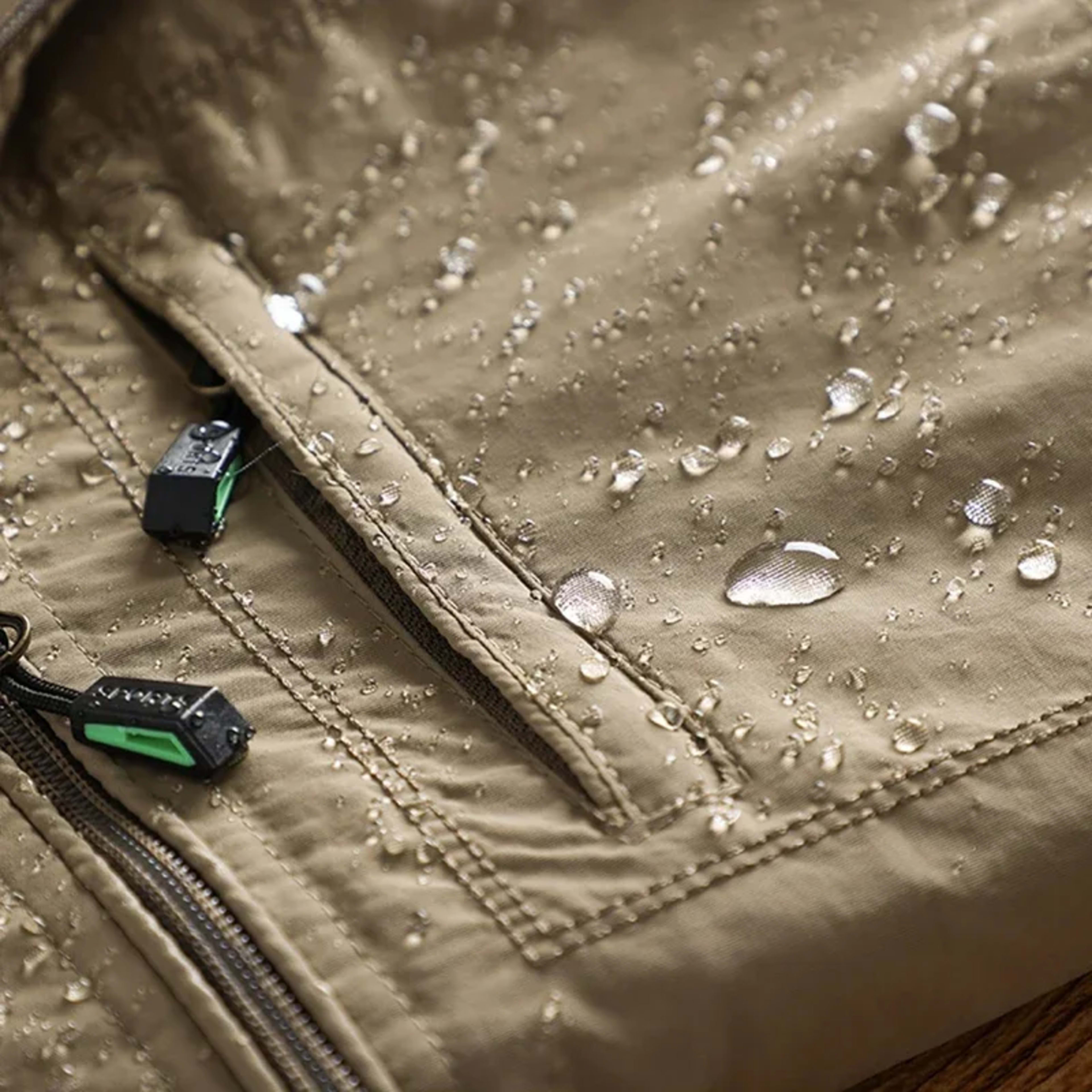 Men's Jacket Spring and Autumn Three Proof Fashion Casual Loose Hooded Professional Outdoor Windproof Windbreaker Coat 5