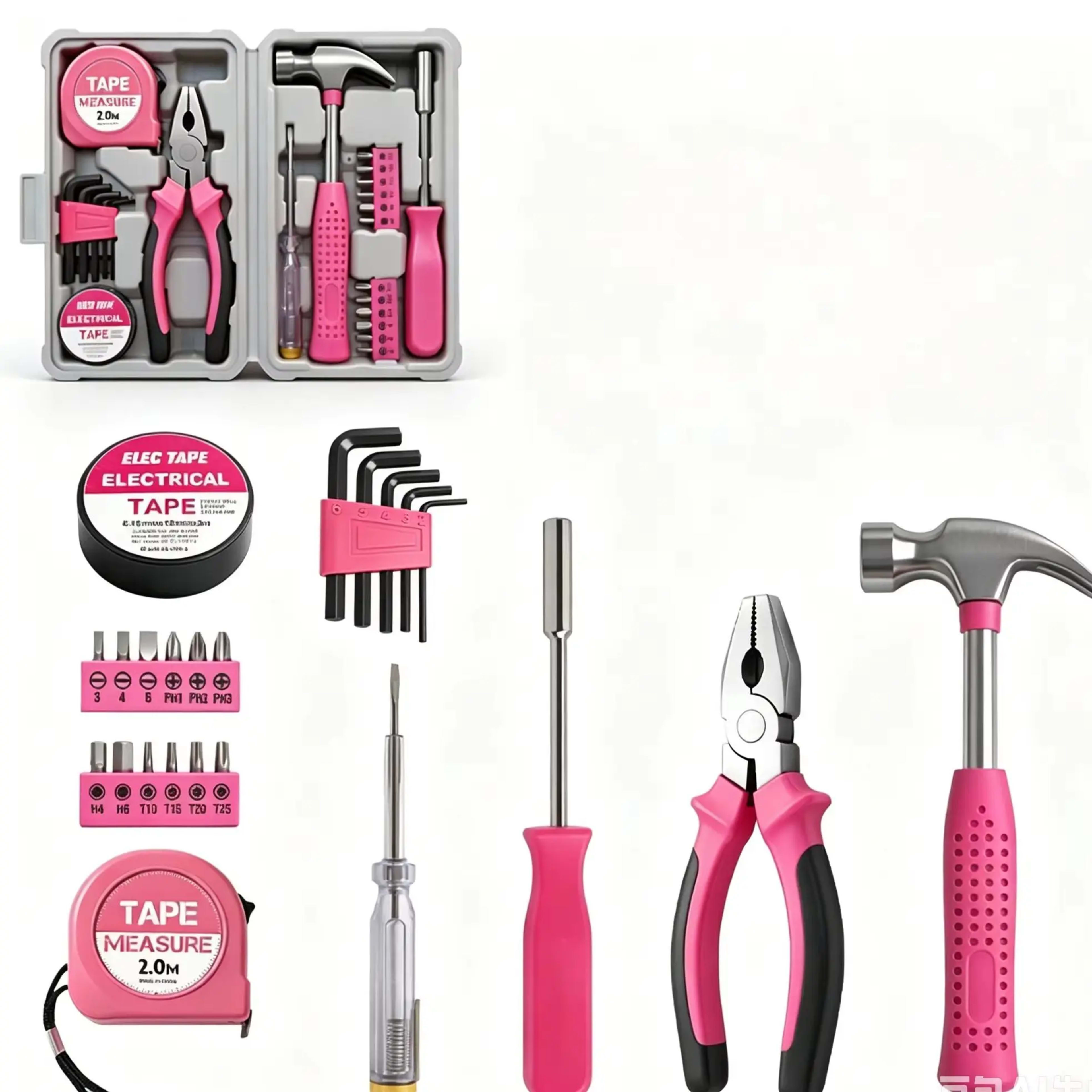 Daily Household Tool Set, Pliers, Hammer, Screwdriver, Toolbox, Home Repair Kit 2