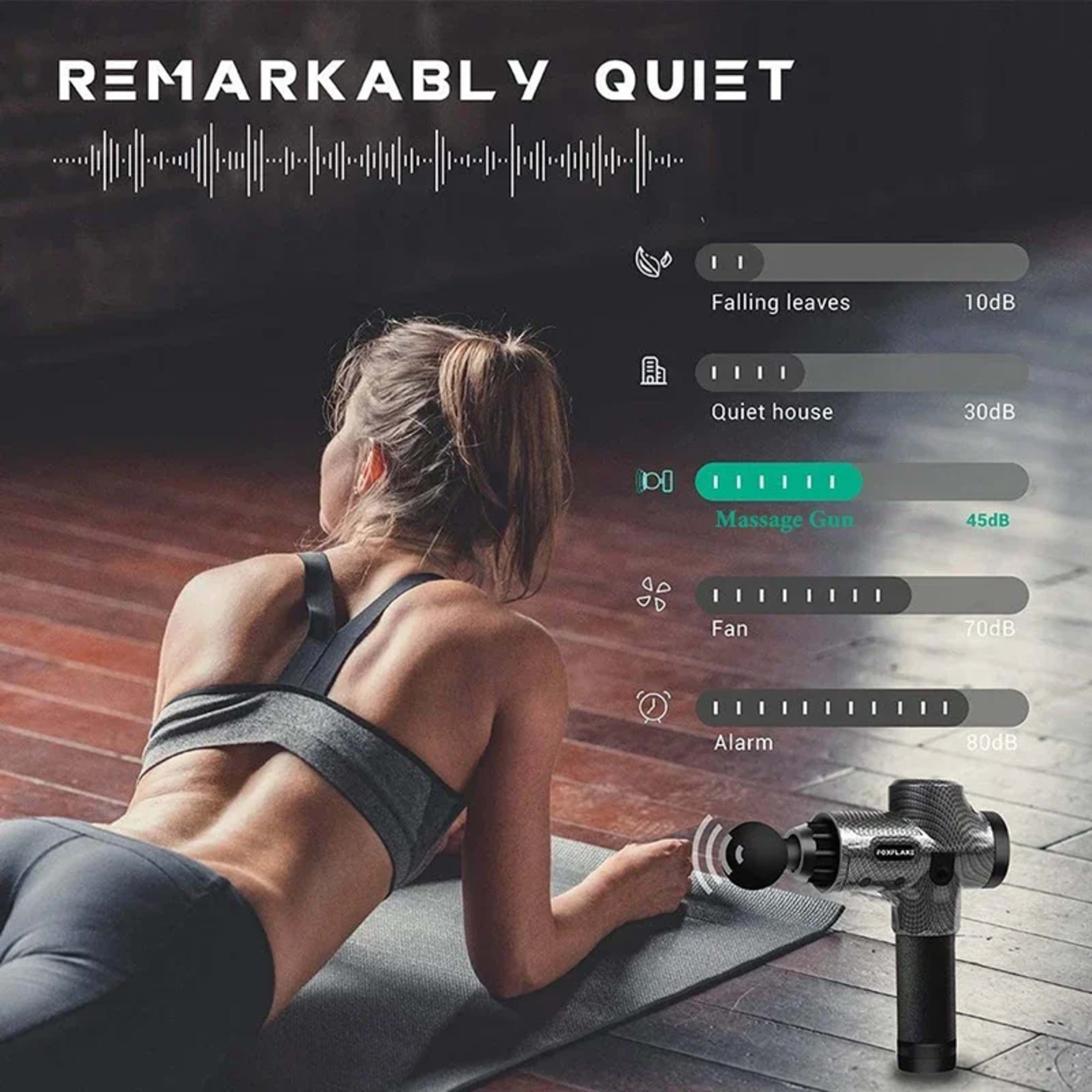 Massage Gun Deep Body Massager For Muscle Pain Relief  Exercising Body and Relaxation Slimming Shaping Massager 4