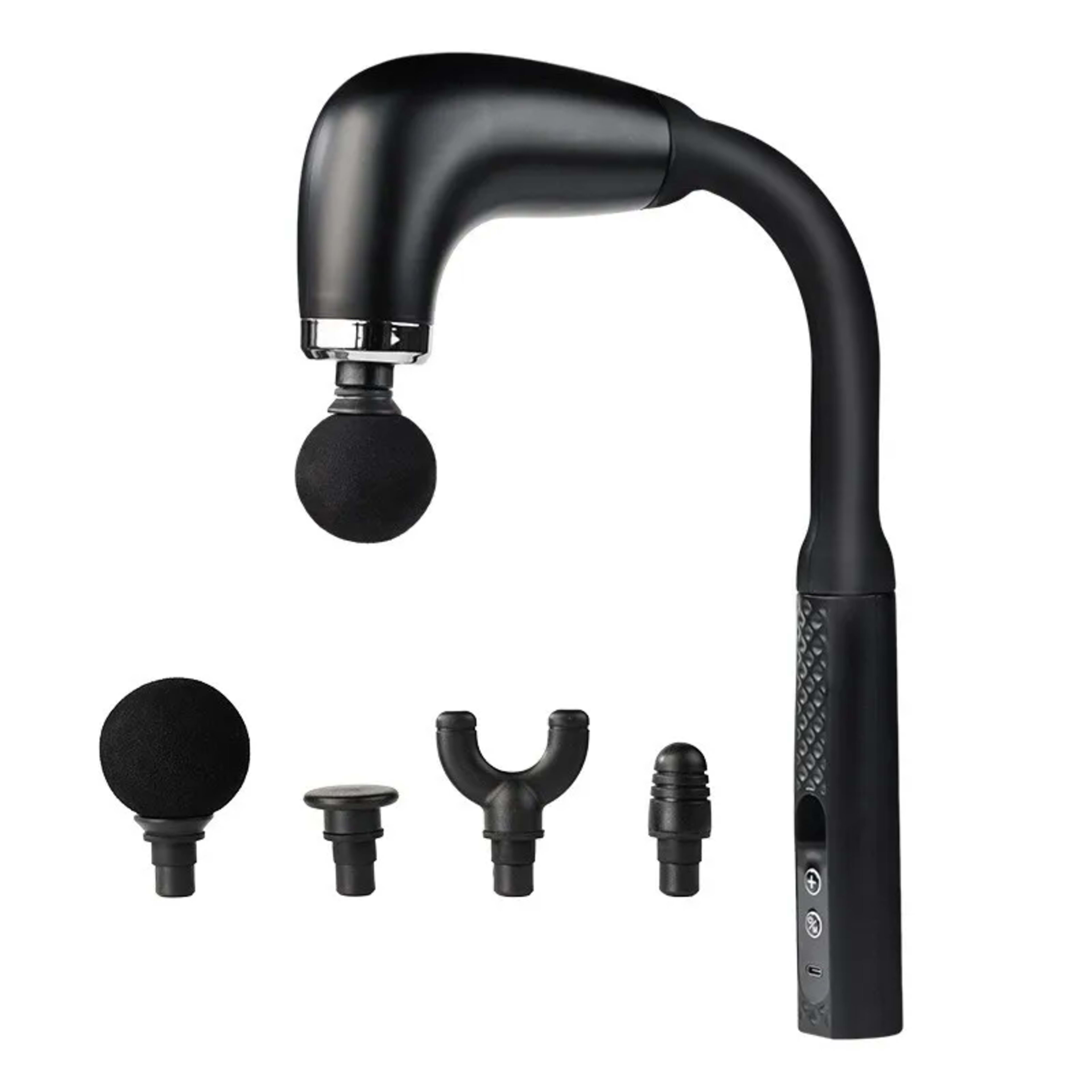 Handheld Deep Muscle Massage Gun Fitness Muscle Fascia Gun for Relief of Sore Muscles Post-Exercising Back Massager