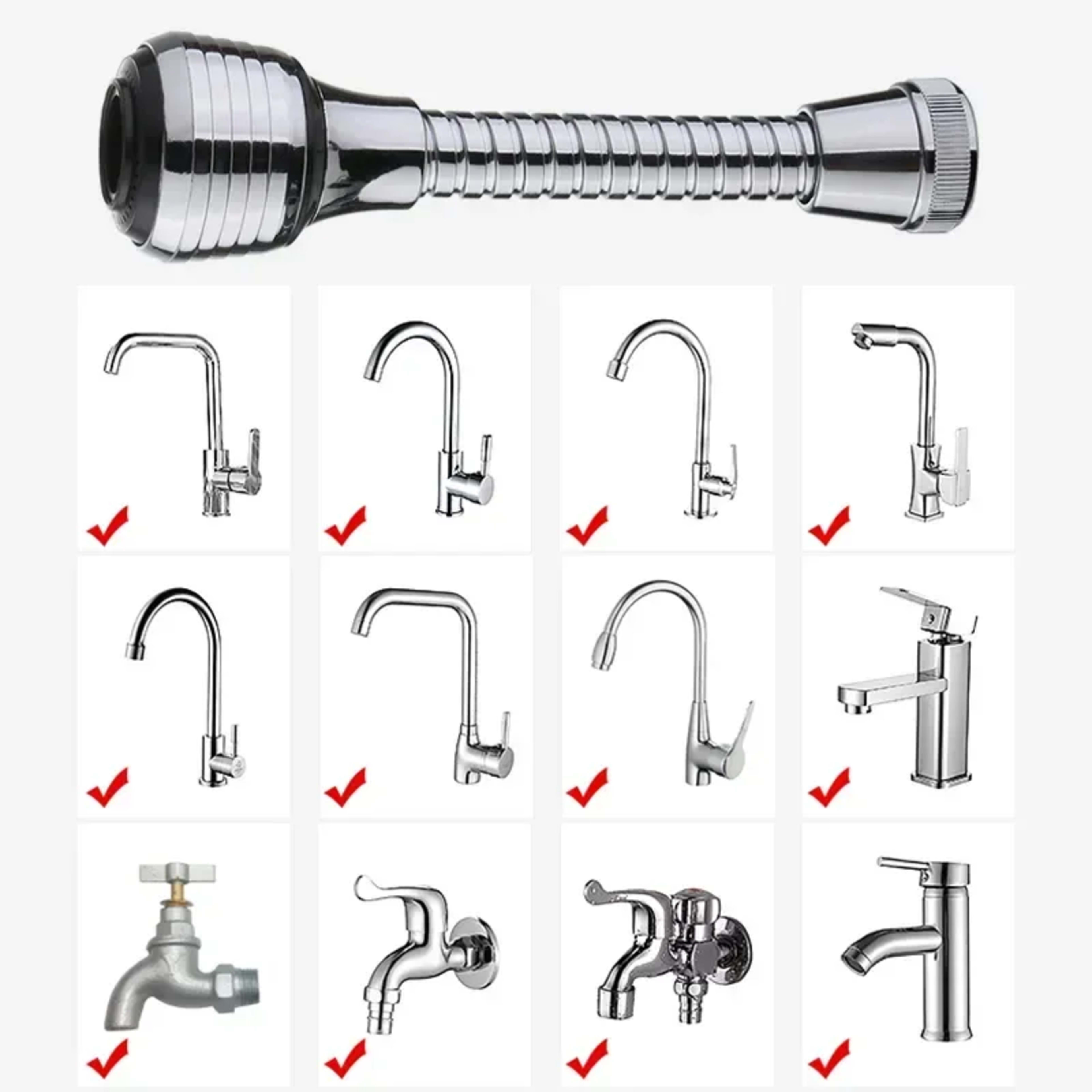 Kitchen Gadgets 2 Modes 360 Rotatable Bubbler High Pressure Faucet Extender Water Saving Bathroom Kitchen Accessories Su 2