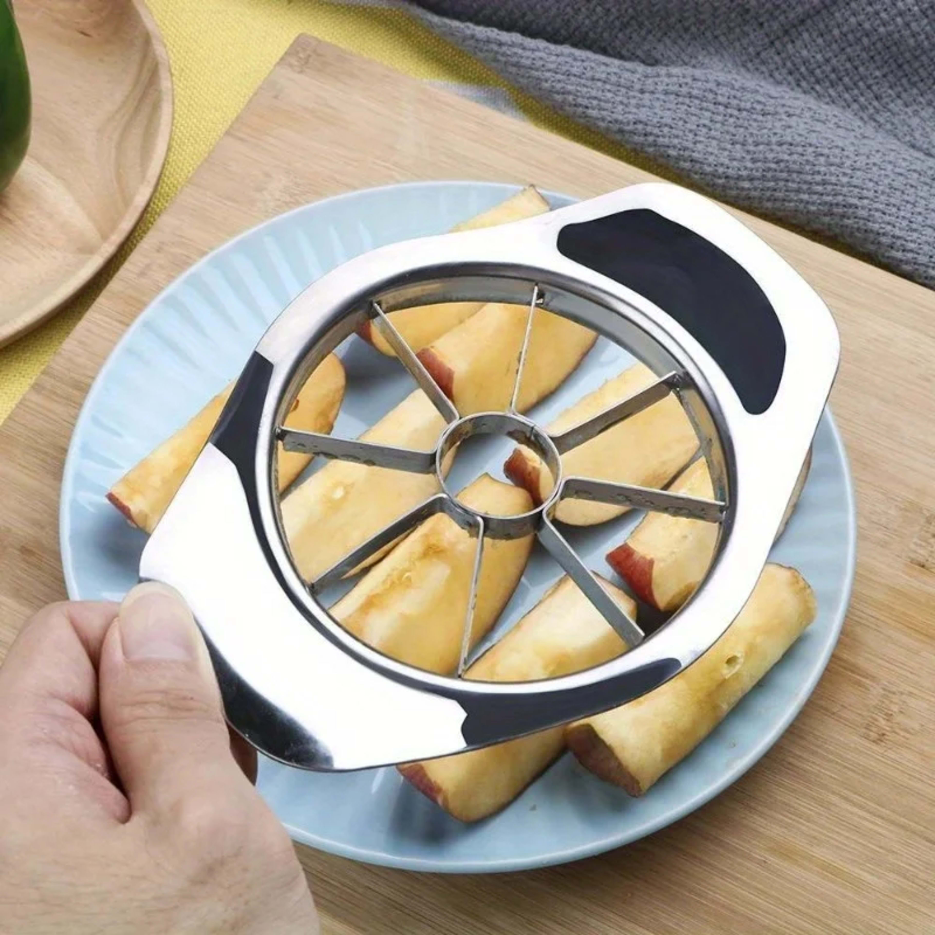 Kitchen Gadgets Stainless Steel Comfort Handle Divider Apple Cutter Vegetable Fruit ToolsAccessories multifunctional Too 5